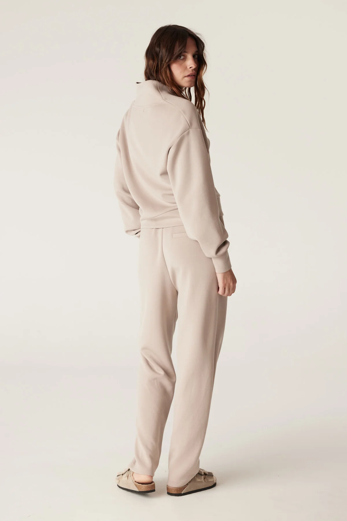 Amsterdam Track Pant - Stone - Image 5
