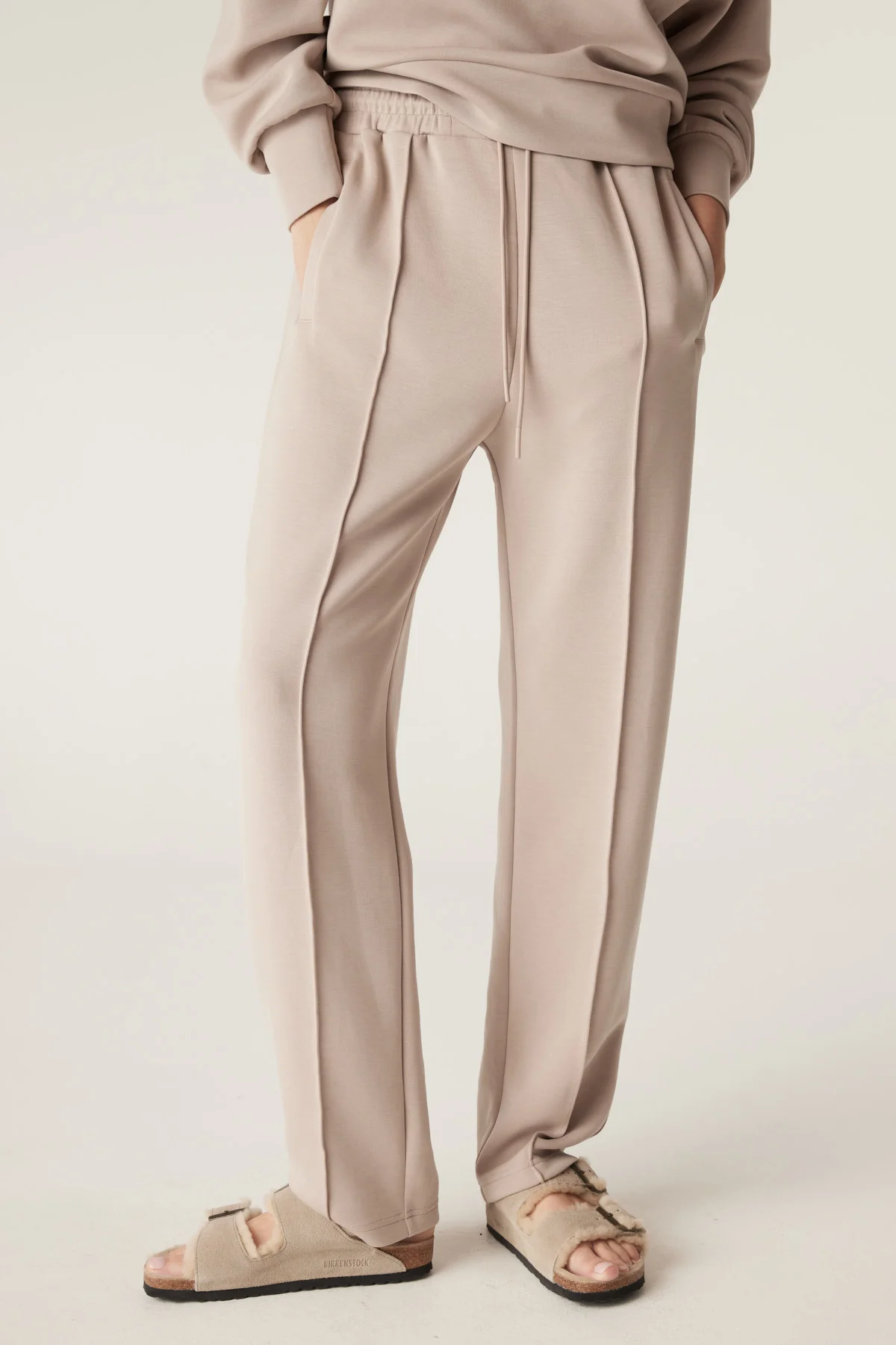 Amsterdam Track Pant - Stone - Image 7