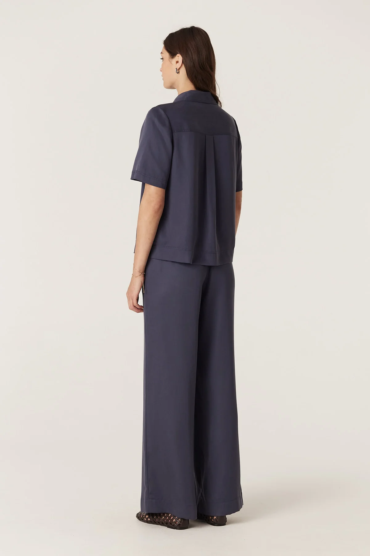 Ashton Blouse - Navy - Image 6