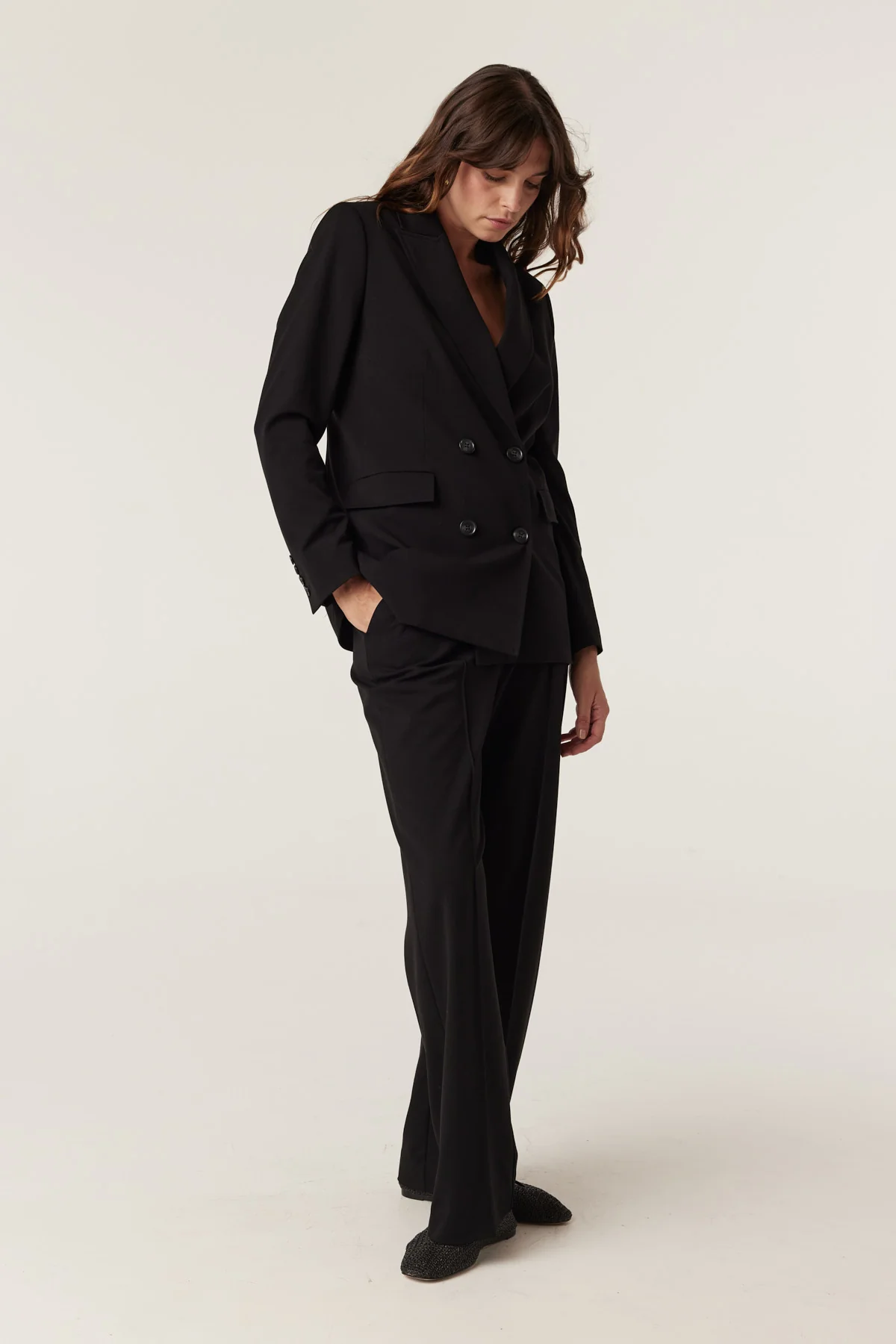 Austin Blazer - Black - Image 4