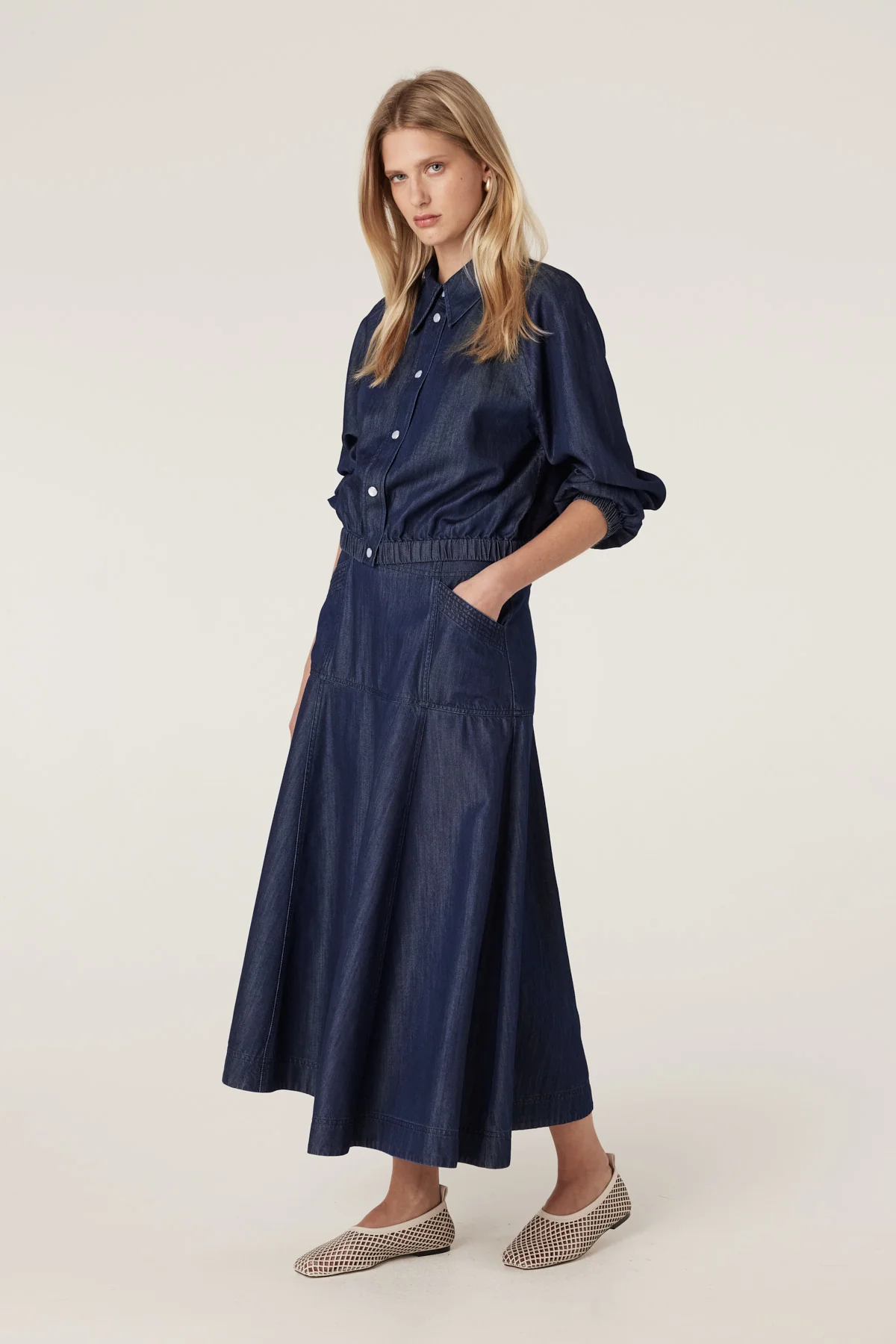 Bay Shirt - Indigo - Image 4