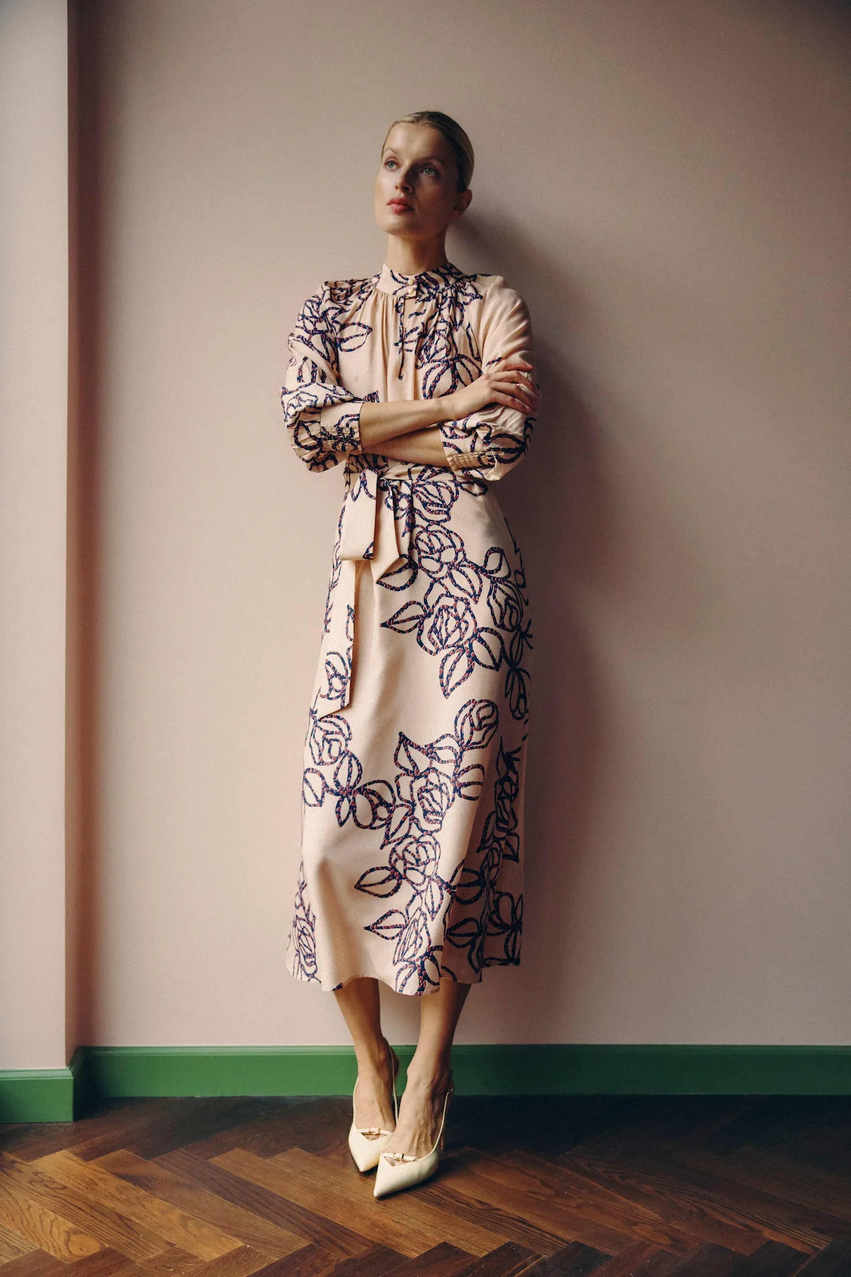 Bloom Dress - Stencil Floral - Image 3
