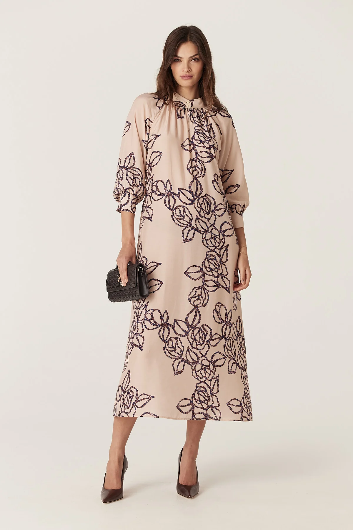 Bloom Dress - Stencil Floral - Image 7