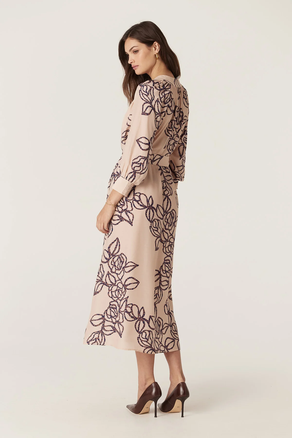 Bloom Dress - Stencil Floral - Image 8