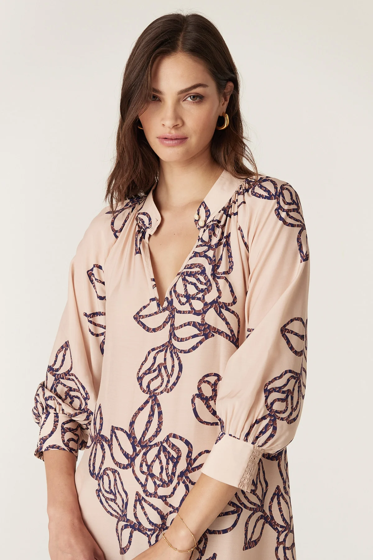Bloom Dress - Stencil Floral - Image 9