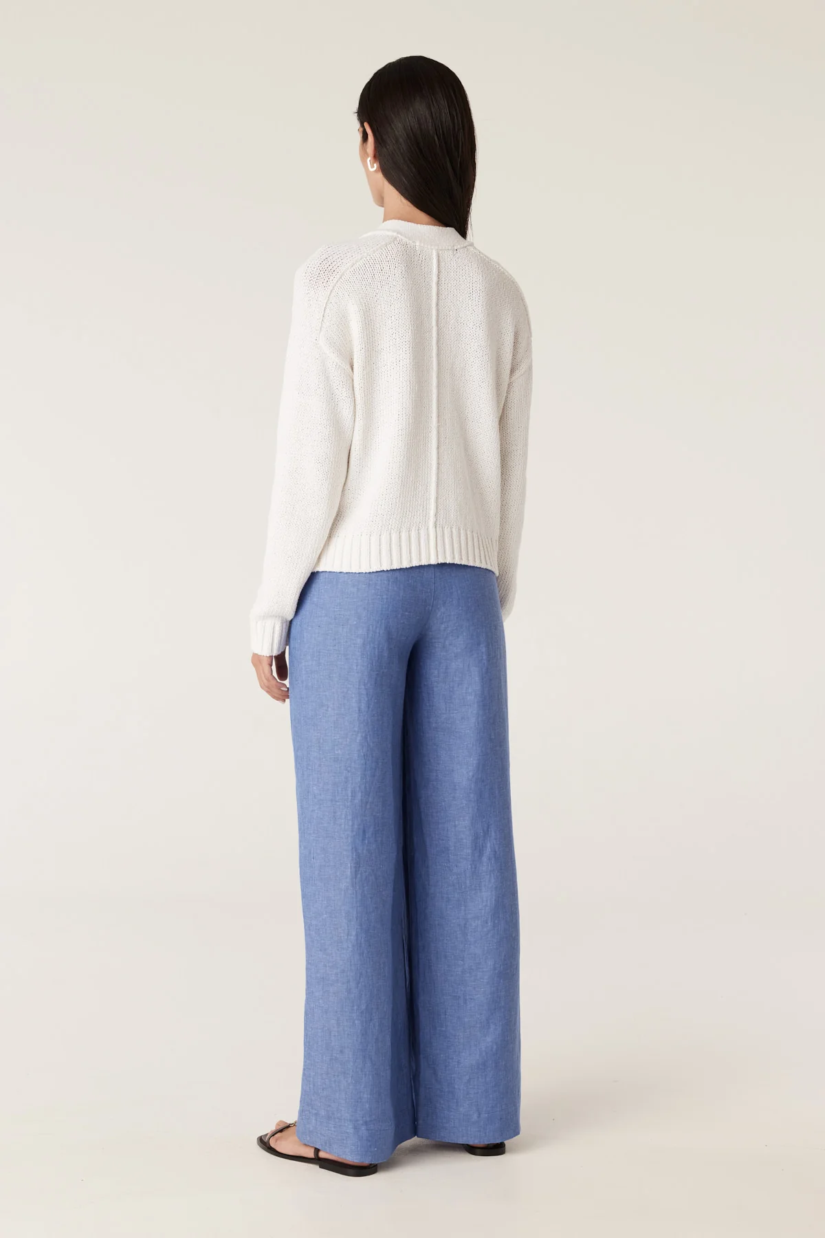 Coast Knit Cardigan - Milk - Image 4
