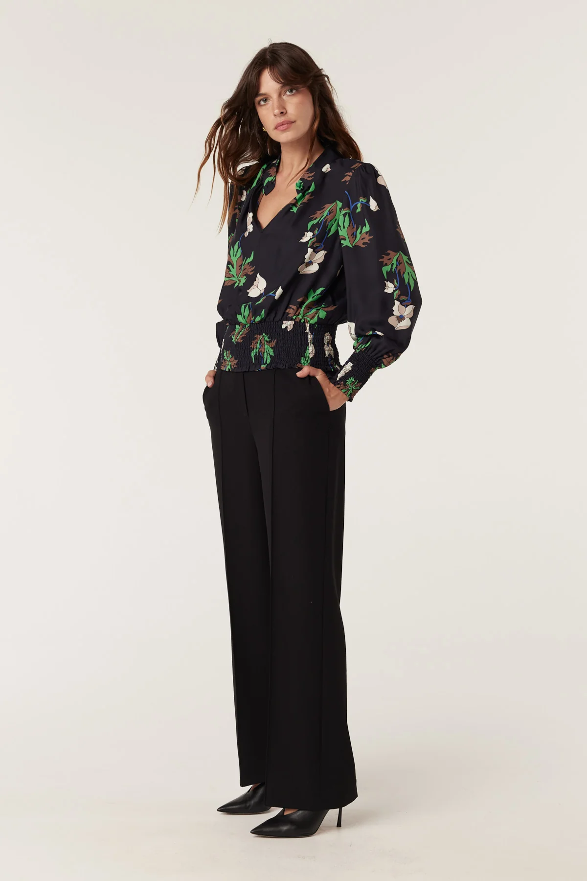 Colette Blouse - Wild Flower Print - Image 5