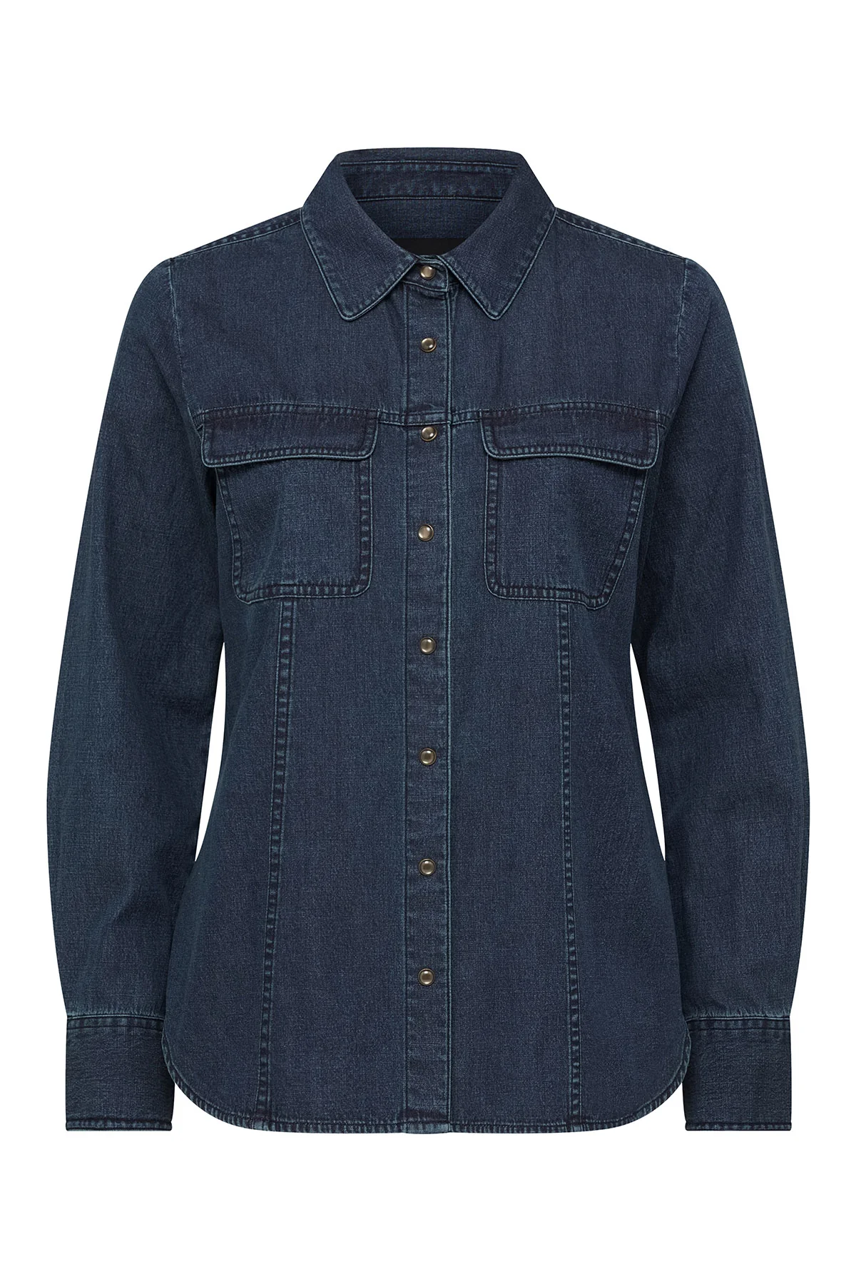 Dallas Denim Shirt - Indigo - Image 2