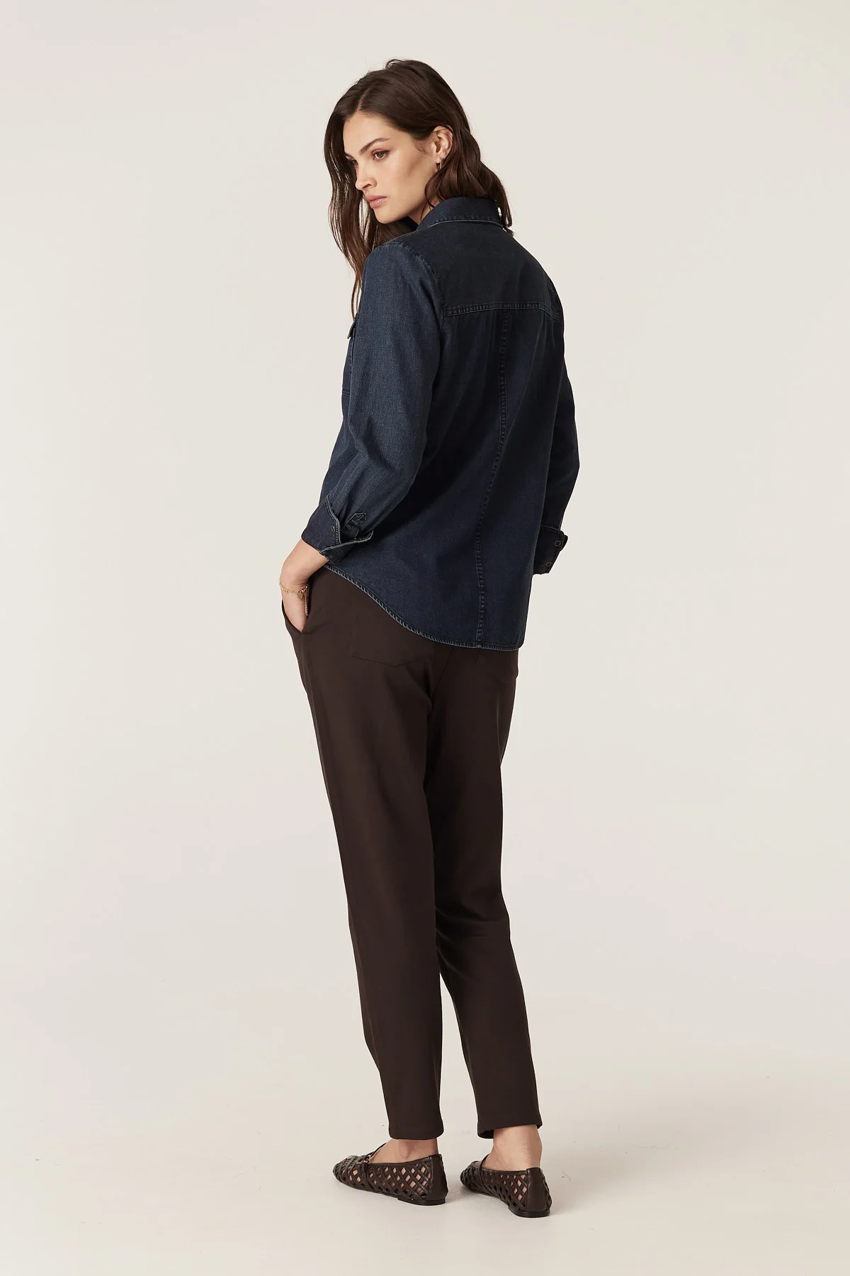 Dallas Denim Shirt - Indigo - Image 6