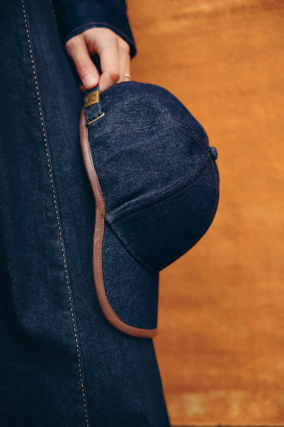 Denim Cap - Indigo - Image 3