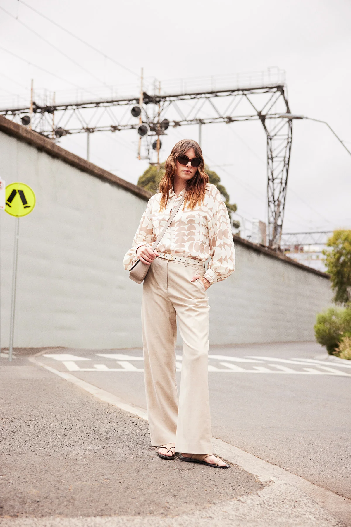 Dune Blouse - Half Moon Print - Image 3