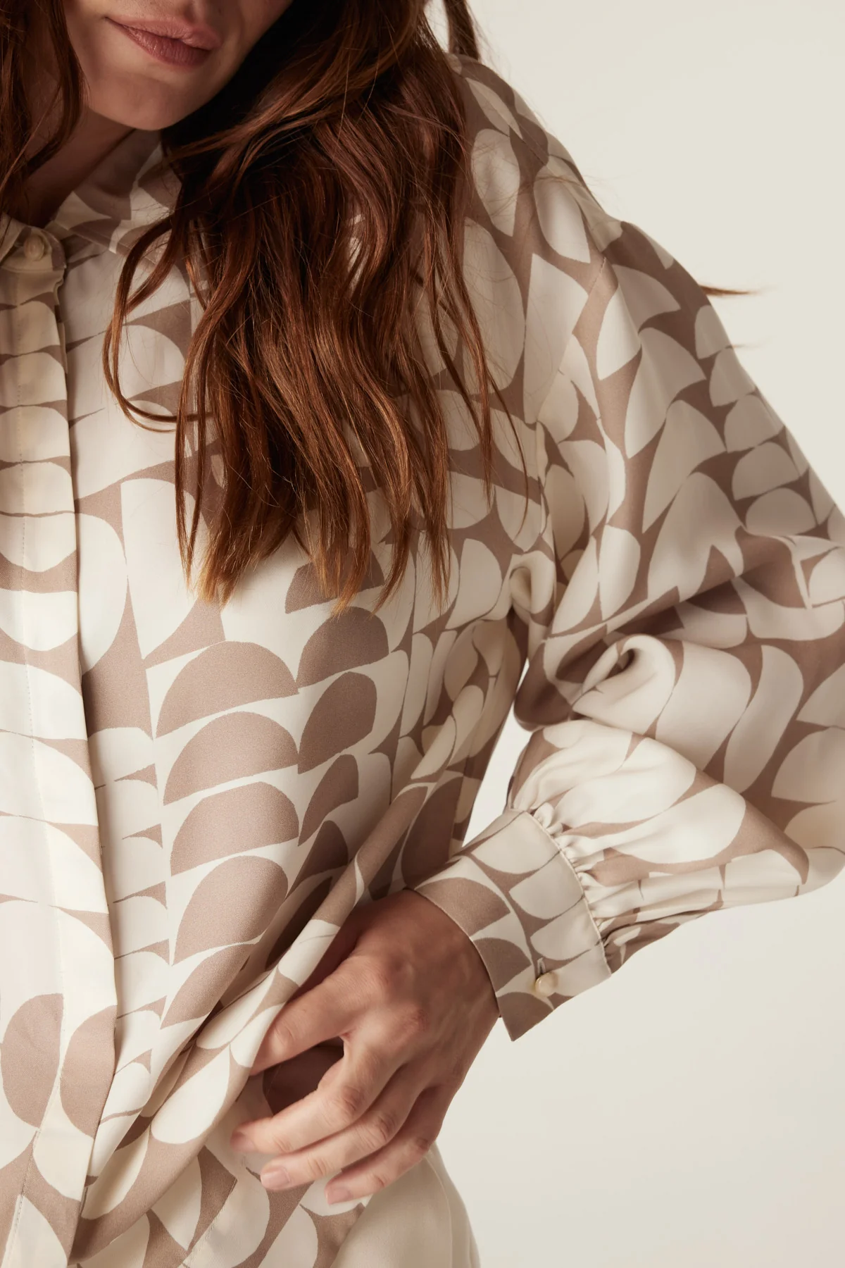 Dune Blouse - Half Moon Print - Image 4