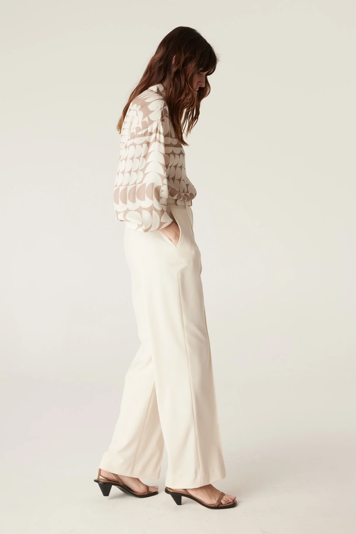 Dune Blouse - Half Moon Print - Image 5