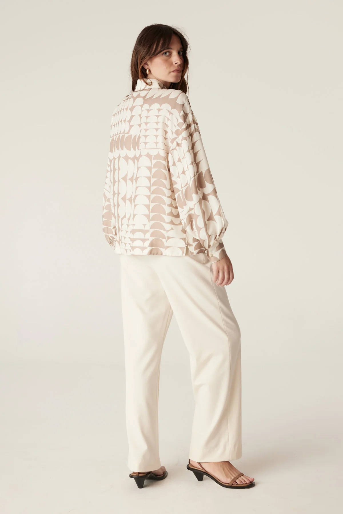 Dune Blouse - Half Moon Print - Image 6