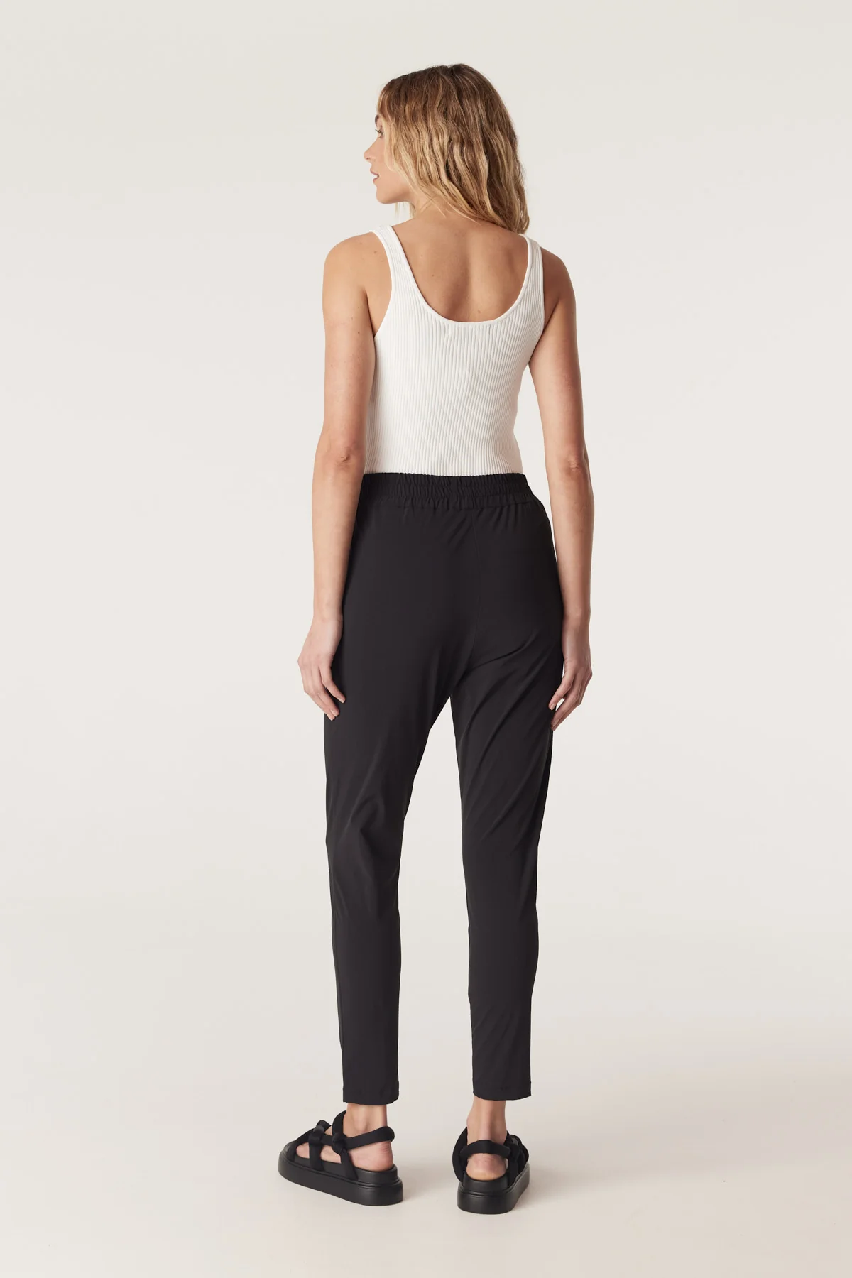 Elle Slouch Pant - Black - Image 6