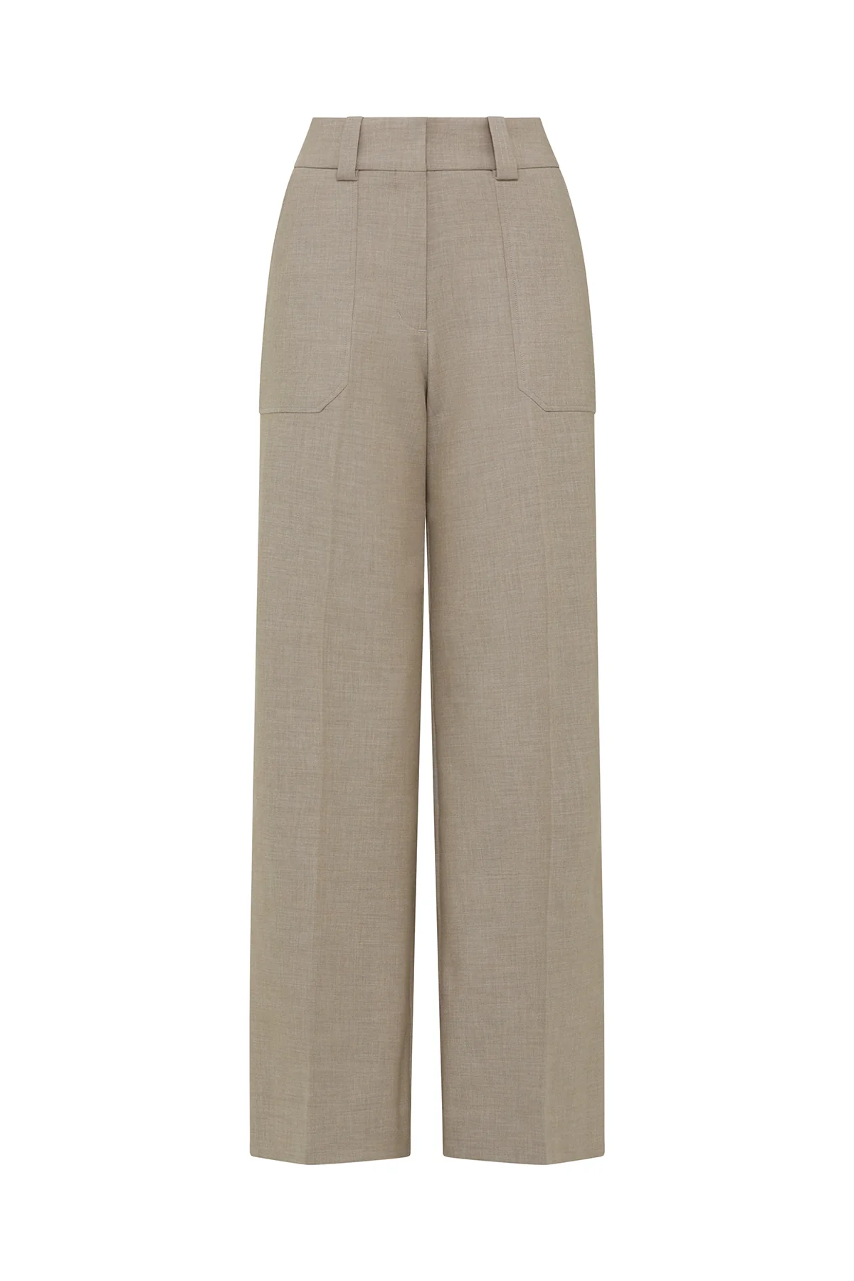 Evie Wide Leg Pant - Fawn - Image 2