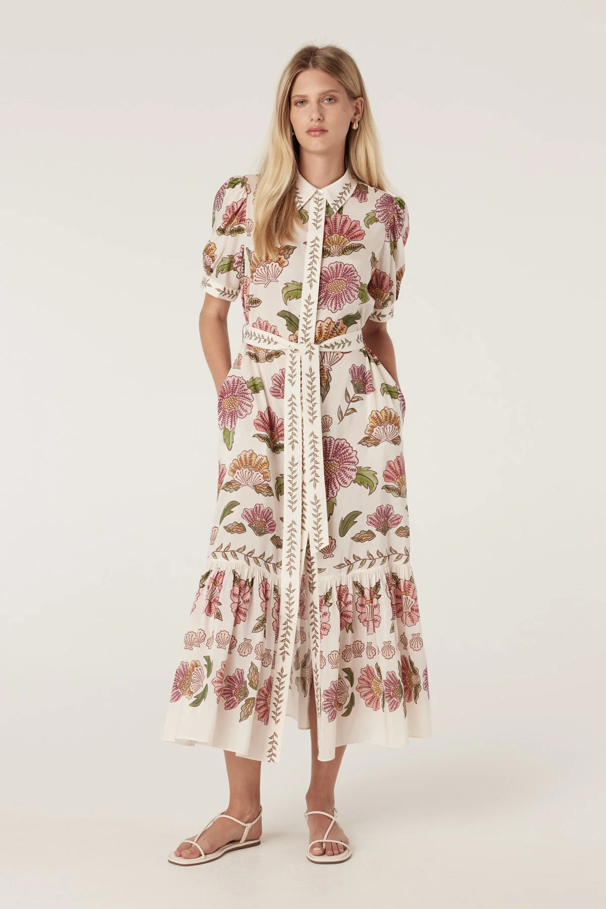 Evita Maxi Dress - Rosa Floral