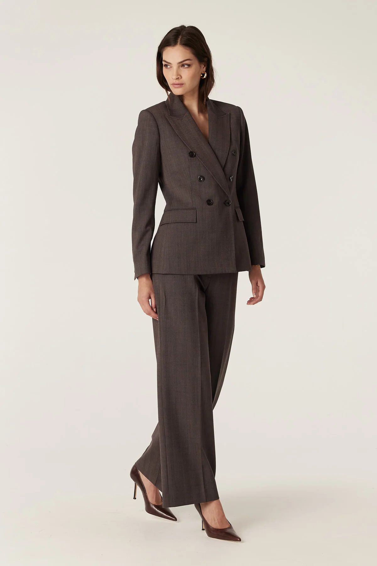 Fletcher Wool Pant - Mocha - Image 4