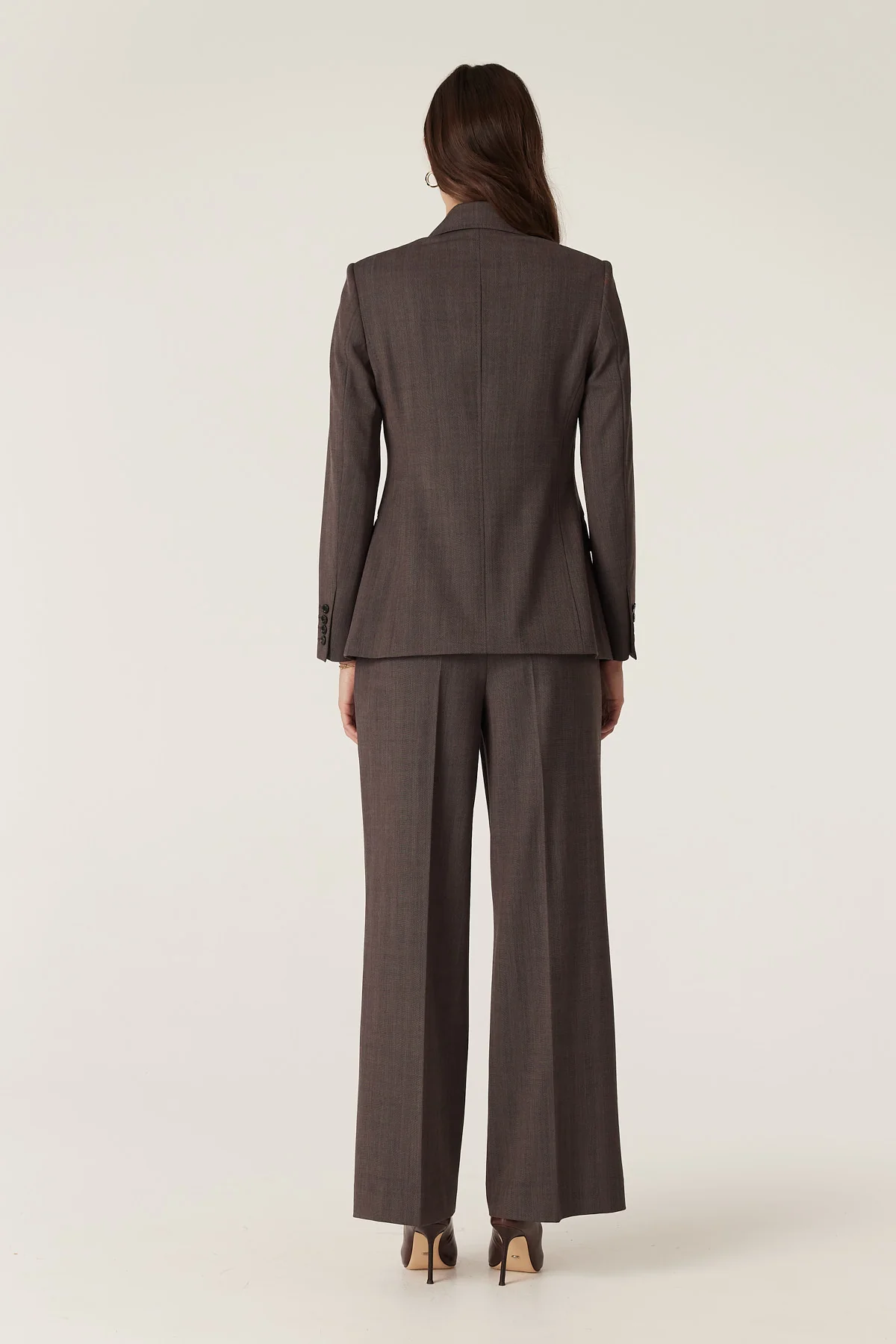Fletcher Wool Pant - Mocha - Image 5