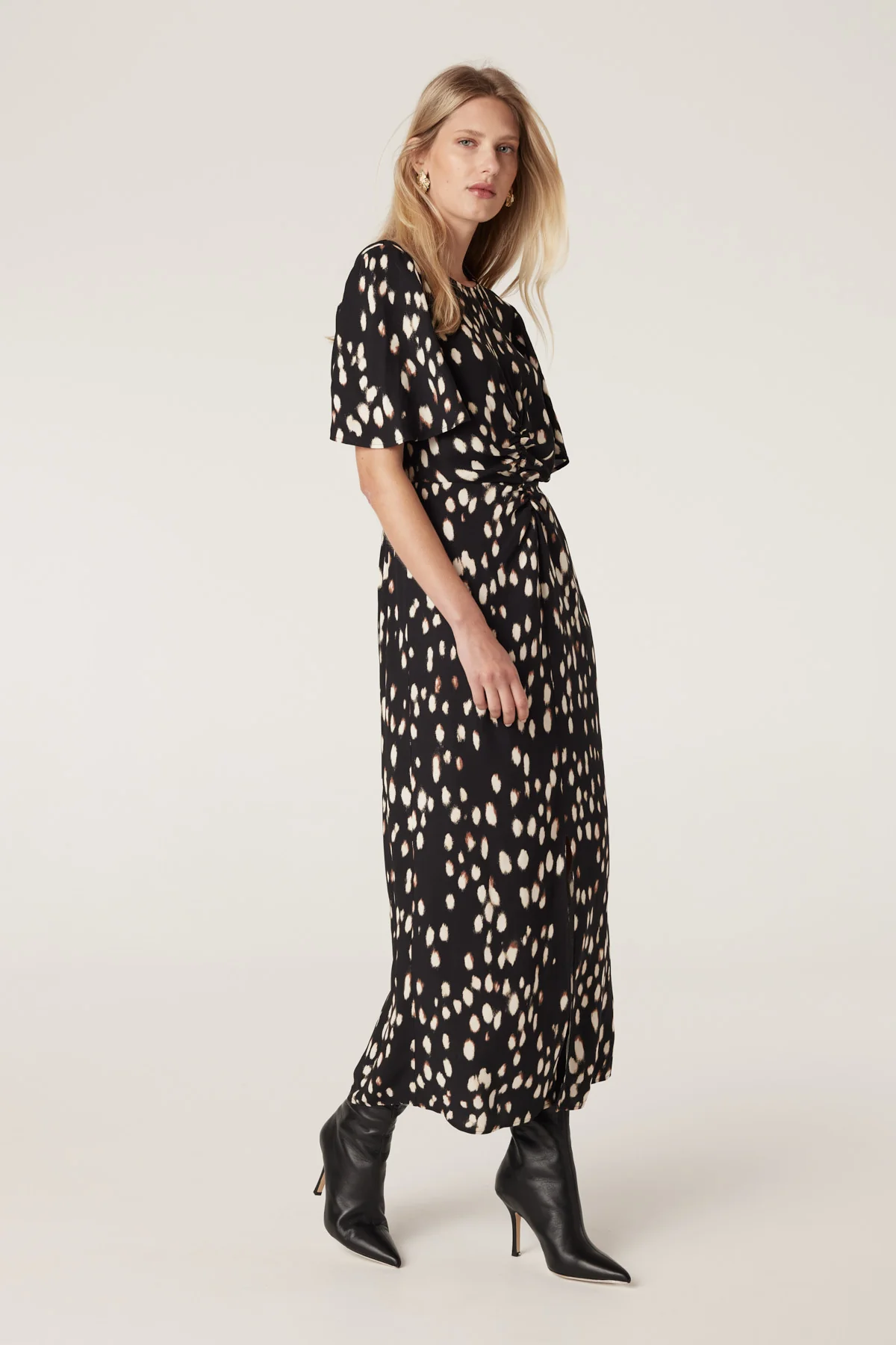 Francesca Dress - Animal Spot - Image 4