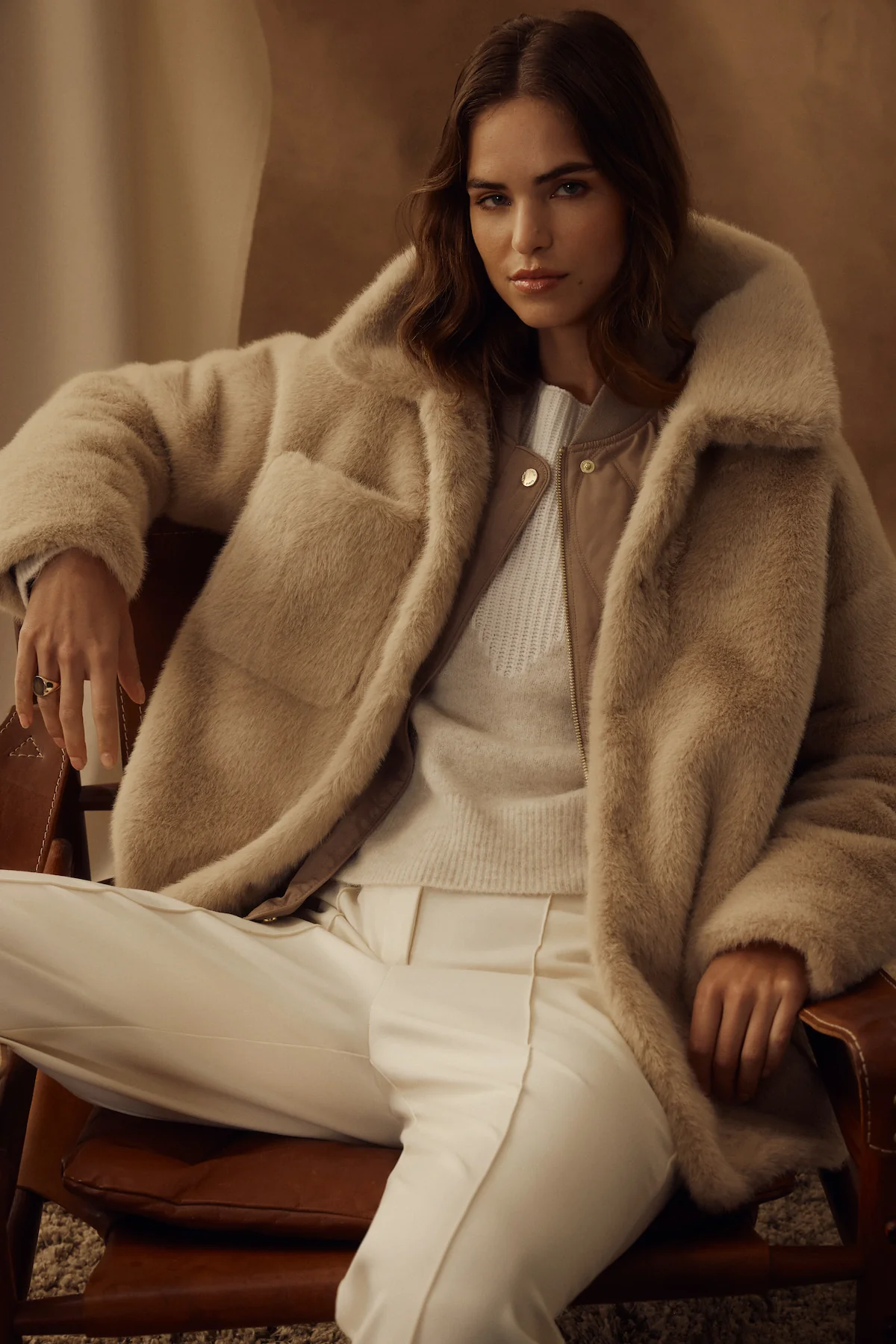 Franzi Jacket - Camel - Image 3
