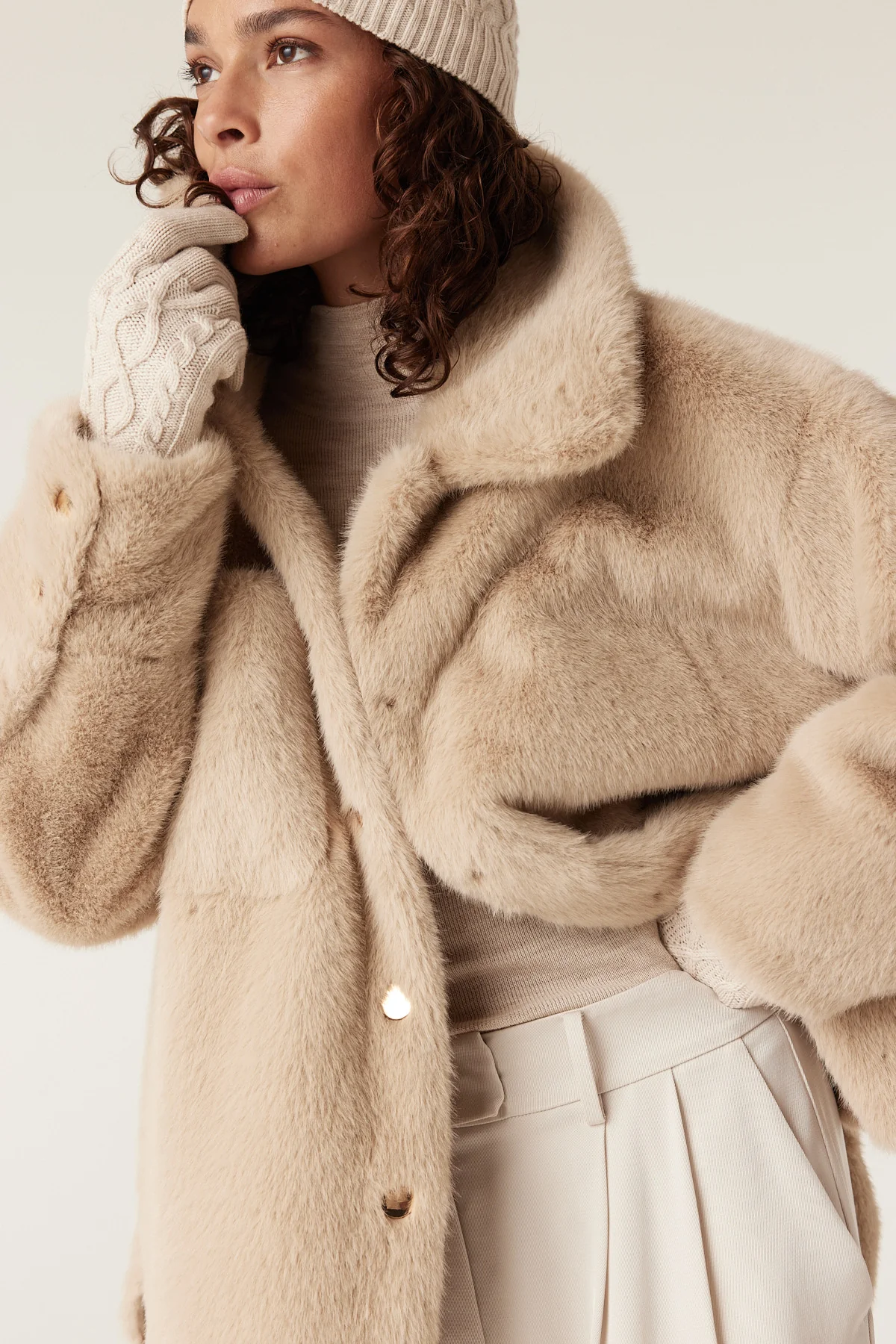 Franzi Jacket - Camel - Image 4