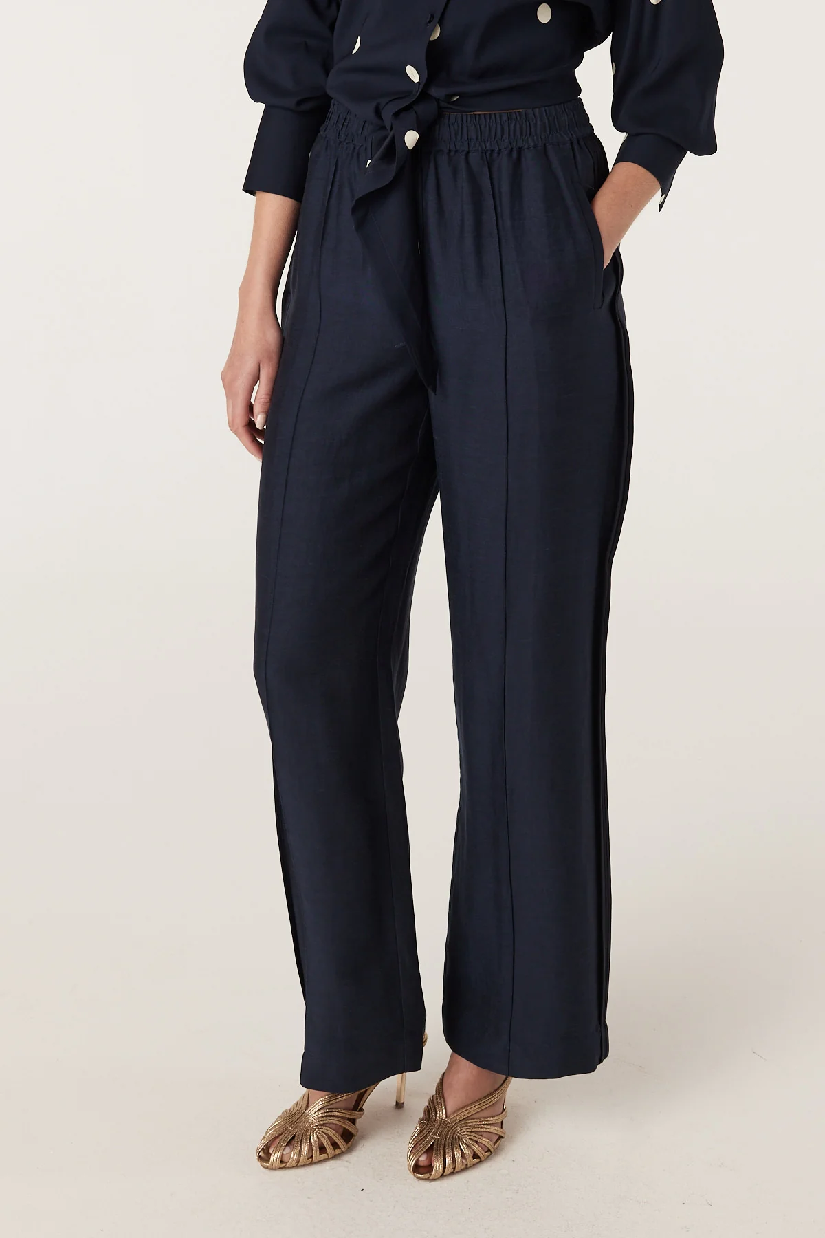 Goldie Pant - Navy - Image 4