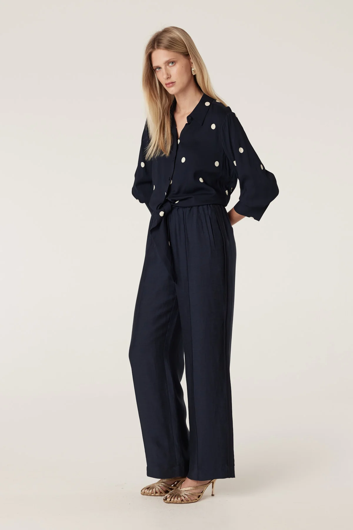 Goldie Pant - Navy - Image 5