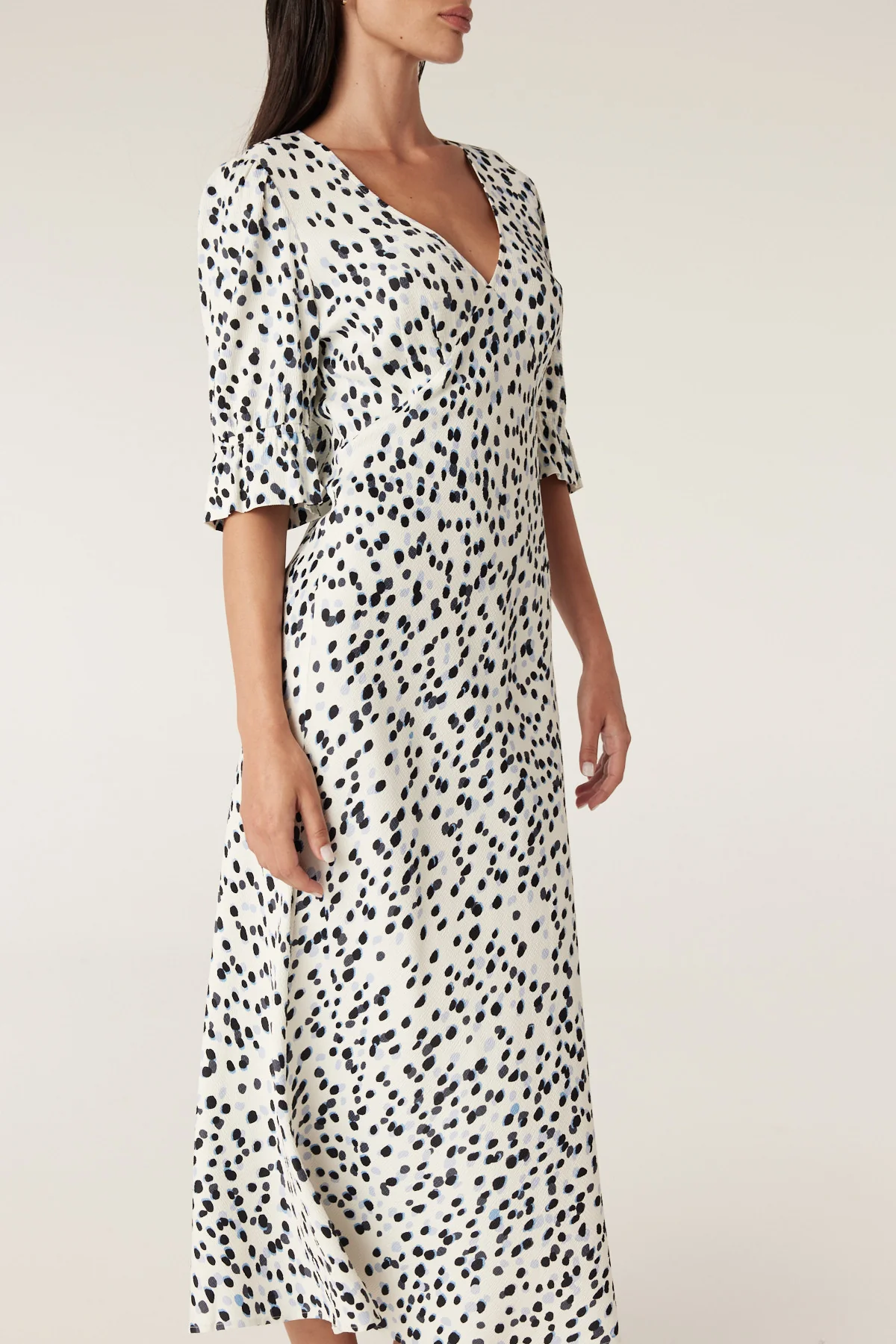 Haze Dress - Shadow Spot Print - Image 3
