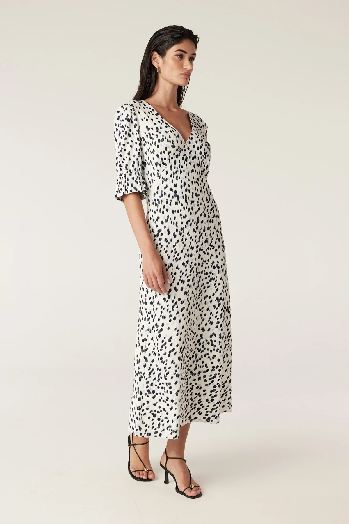 Haze Dress - Shadow Spot Print - Image 4