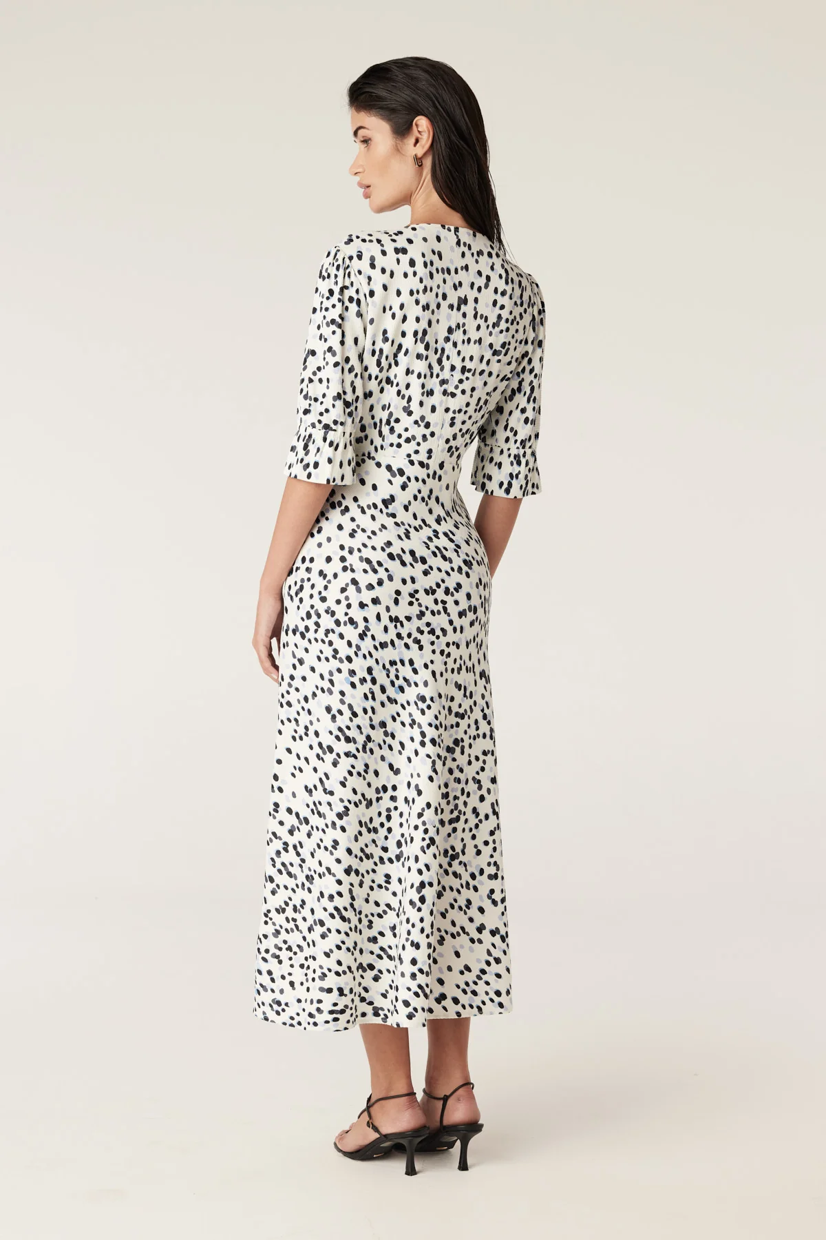 Haze Dress - Shadow Spot Print - Image 5