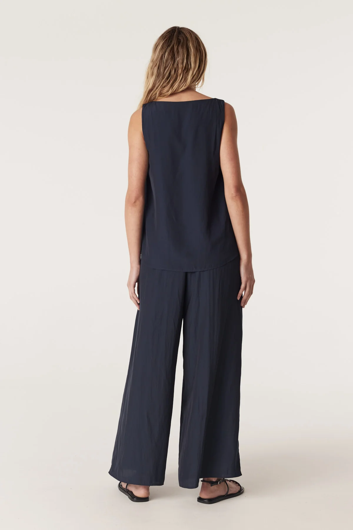 Kahlo Cami - Navy - Image 5