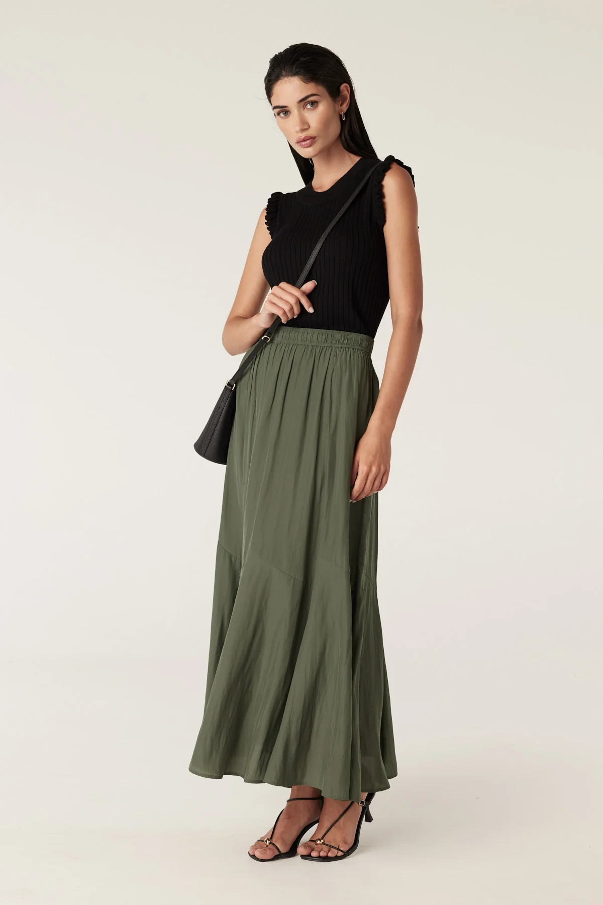 Reed Skirt - Olive - Image 4