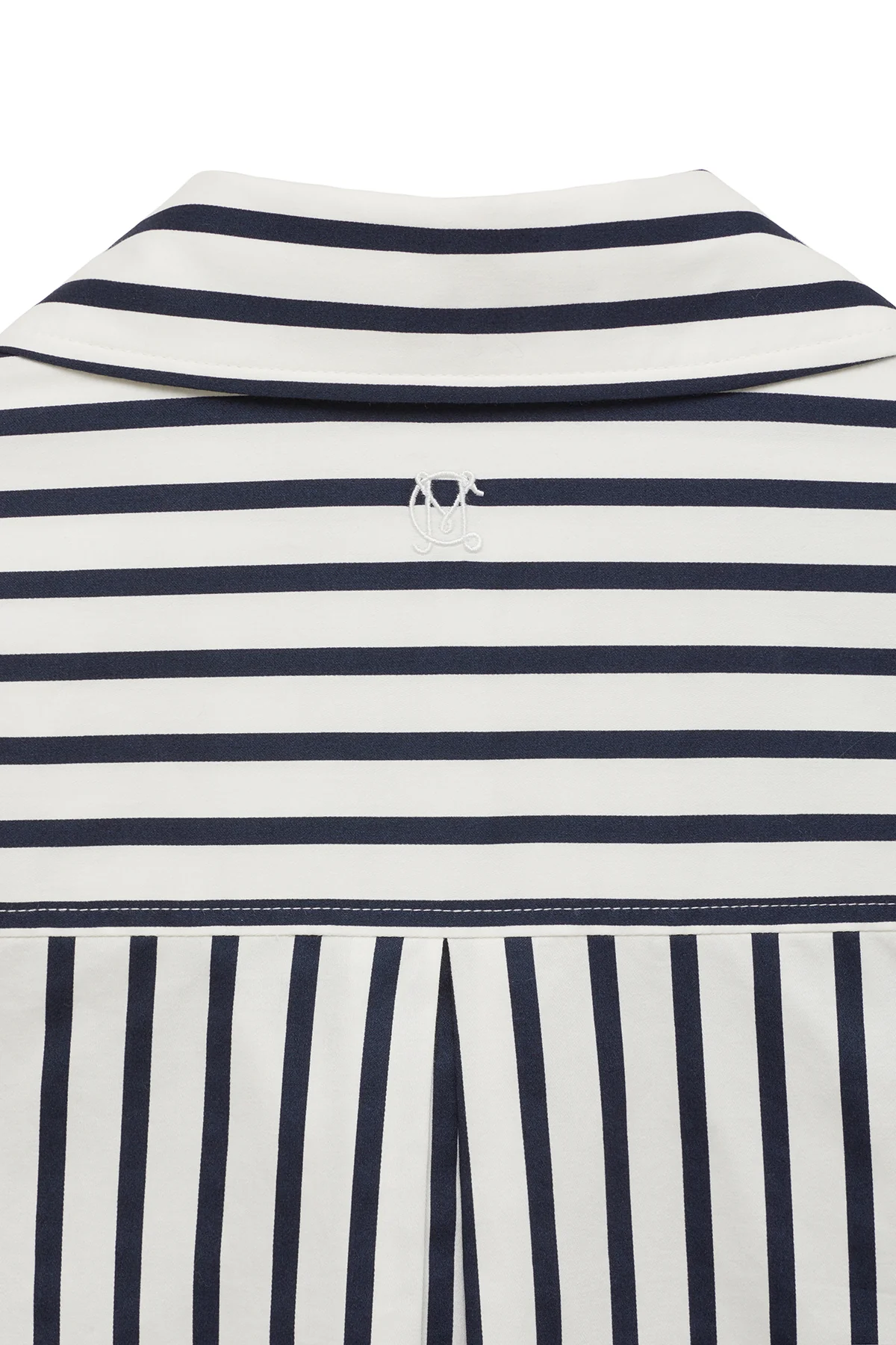 Lina Stripe Shirt - Navy Stripe - Image 9