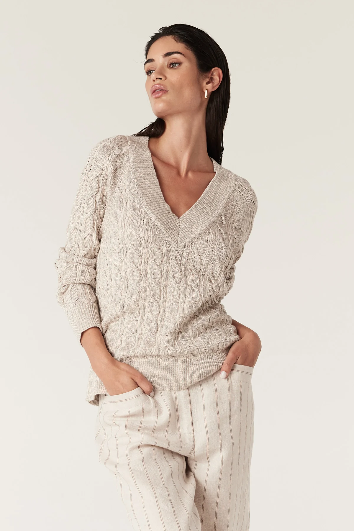 Lumen Cable Jumper - Natural