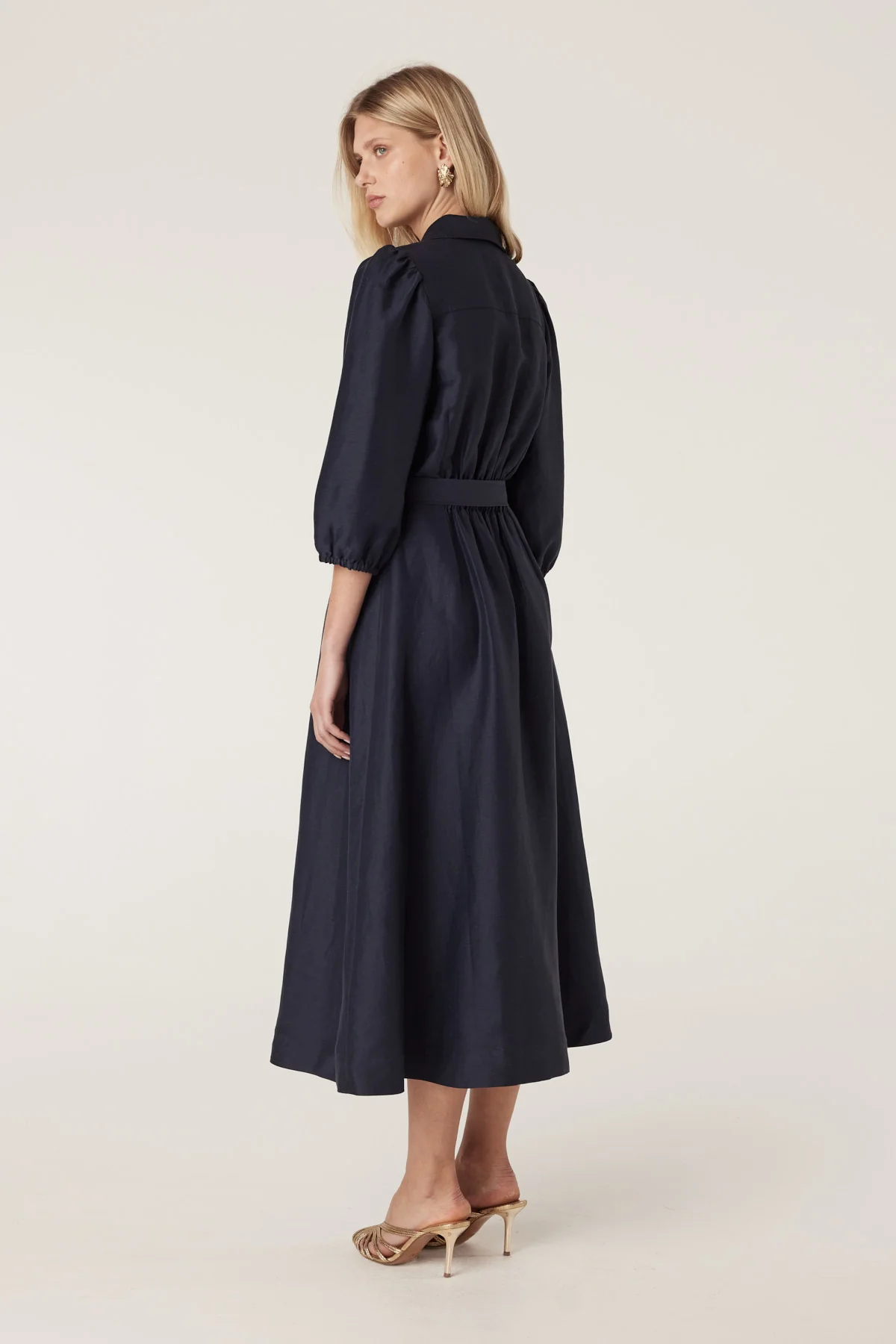 Manly Dress - Navy - Image 6
