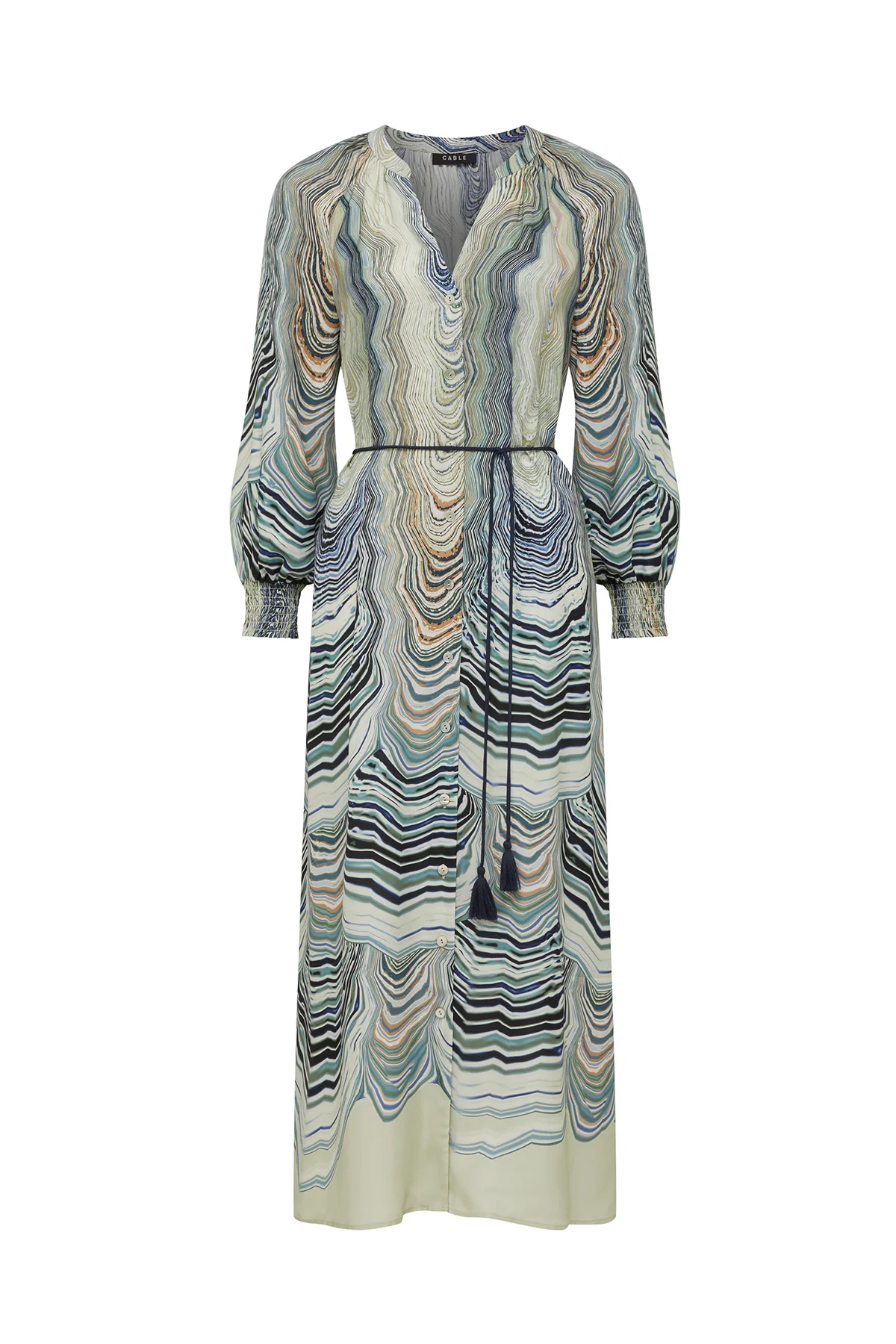 Maxime Dress - Shell Print - Image 2