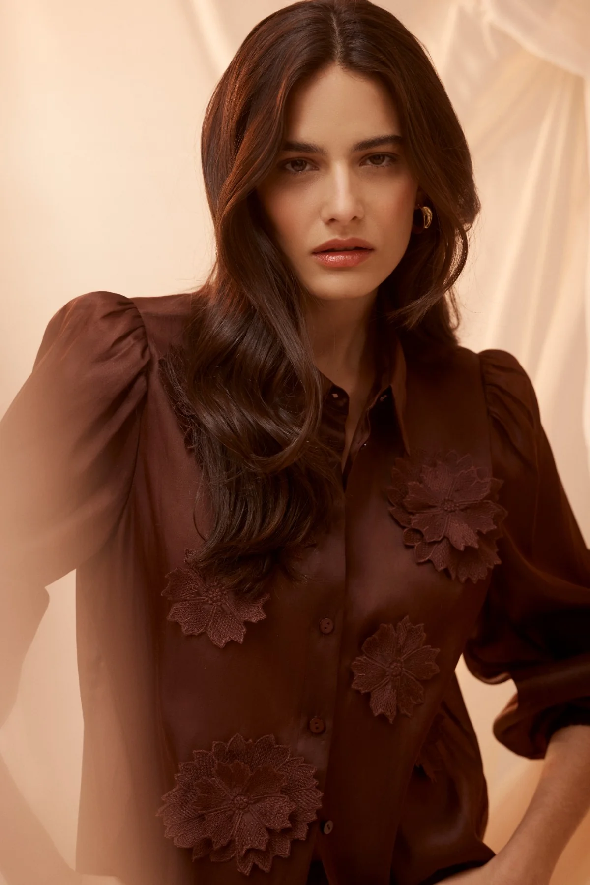 Mirage Blouse - Raisin - Image 3