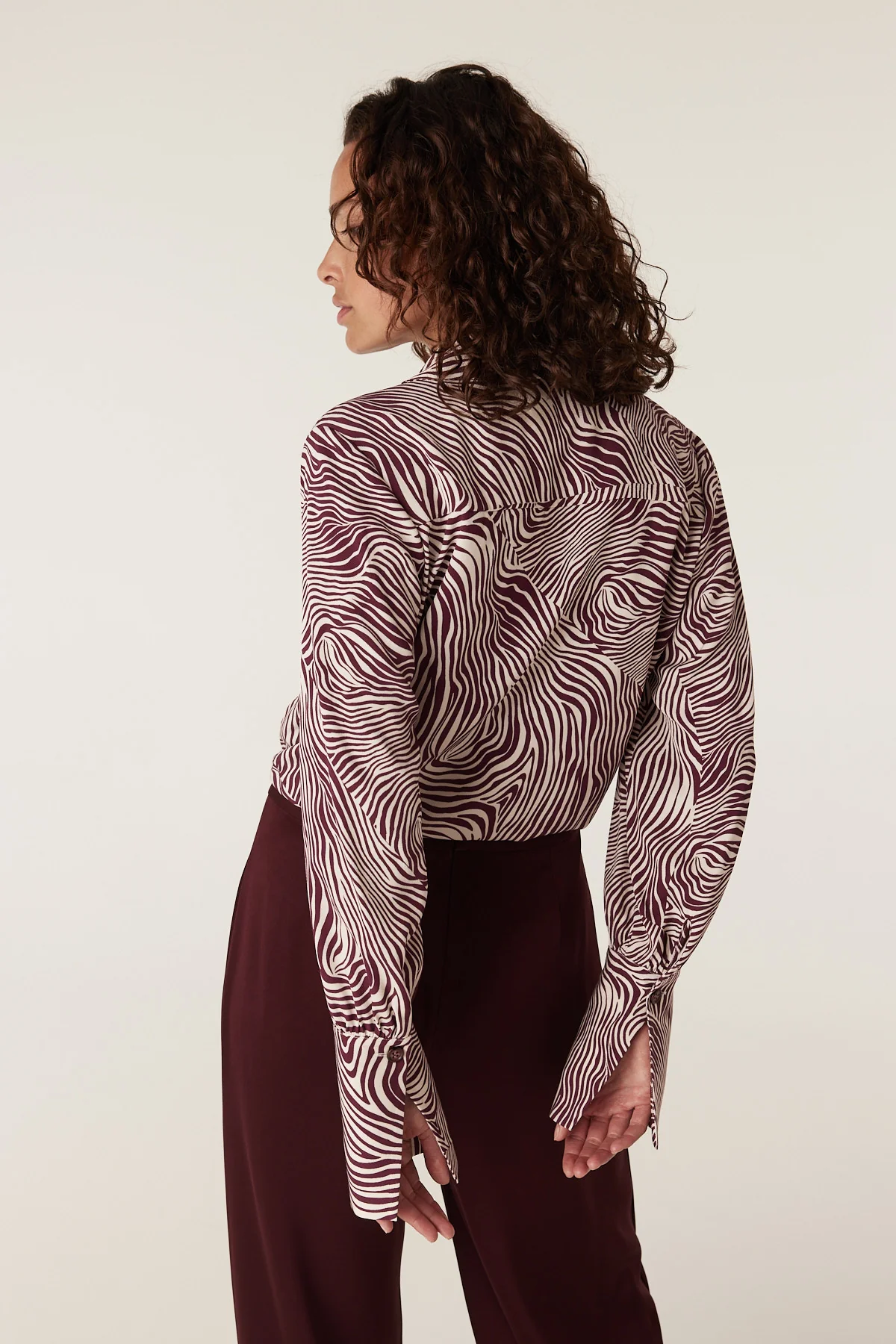 Muse Blouse - Zebra Print - Image 4