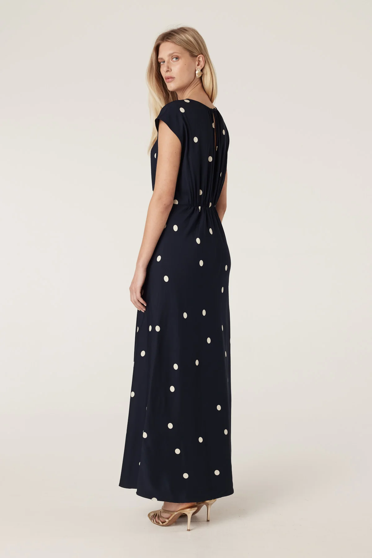 Muse Dress - Navy Spot - Image 6