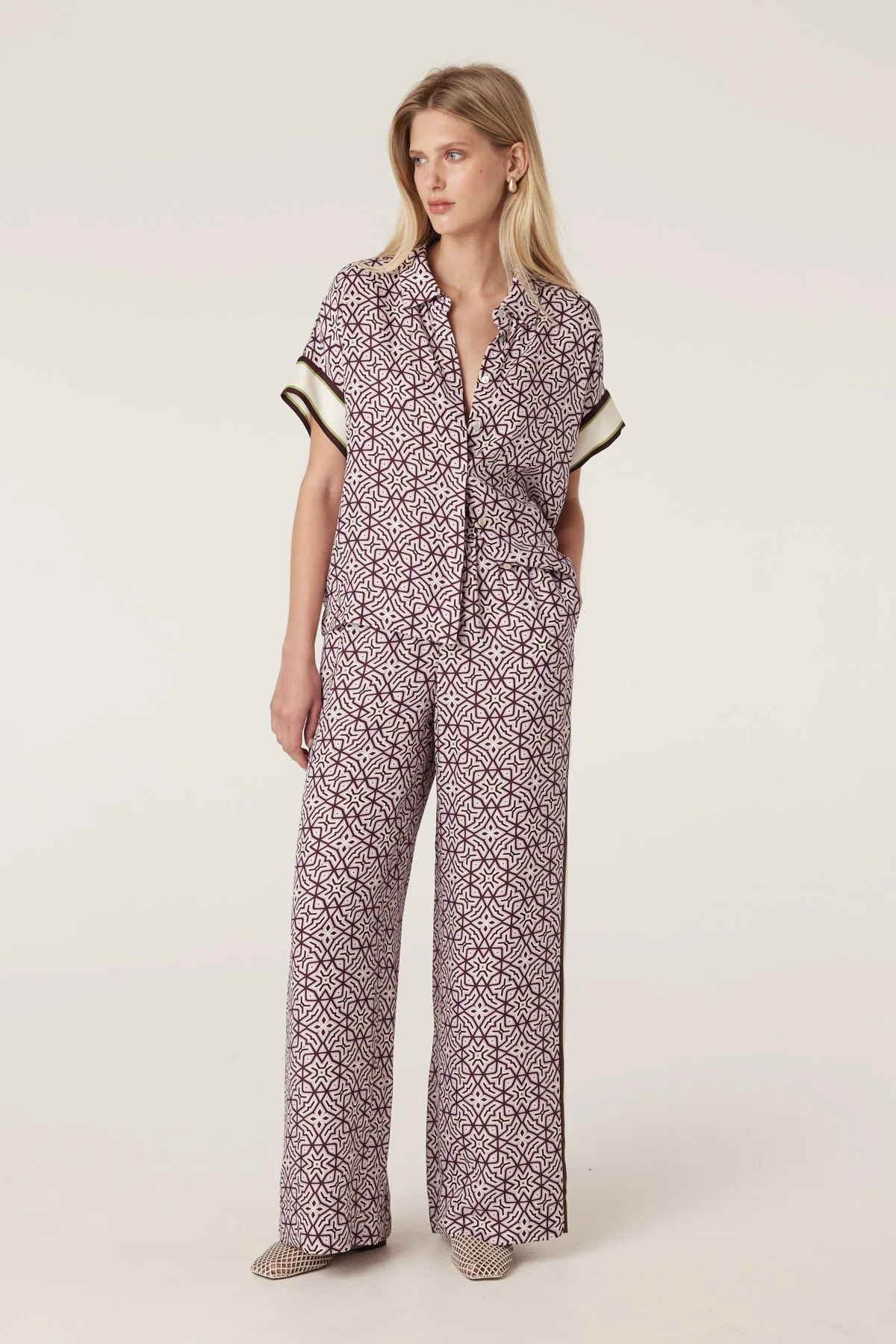 Nova Pant - Lattice Print