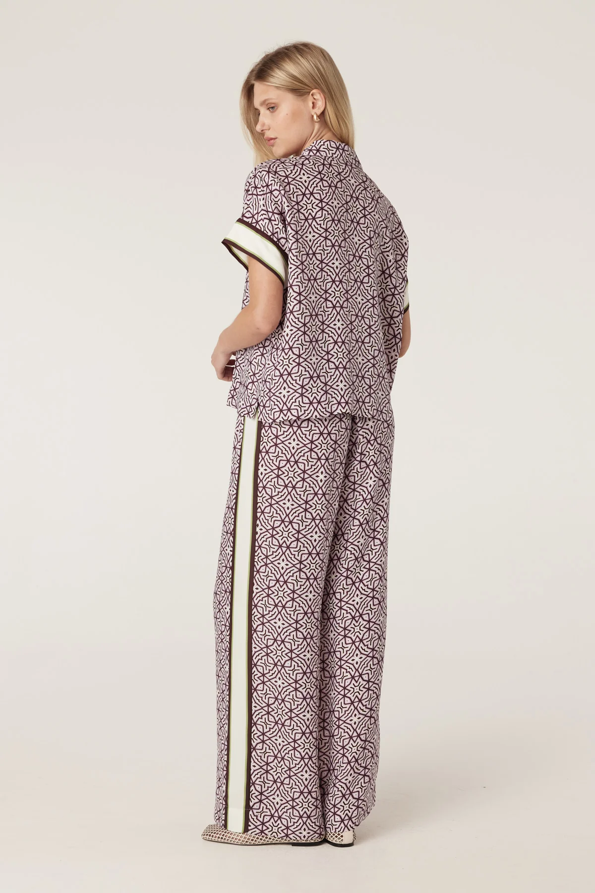 Nova Pant - Lattice Print - Image 6
