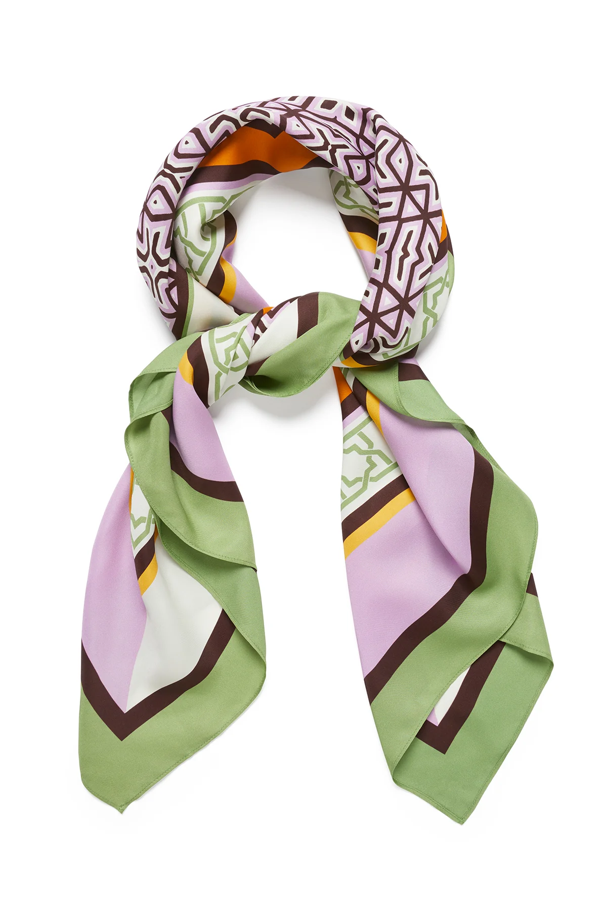 Nova Scarf - Lattice Print - Image 2