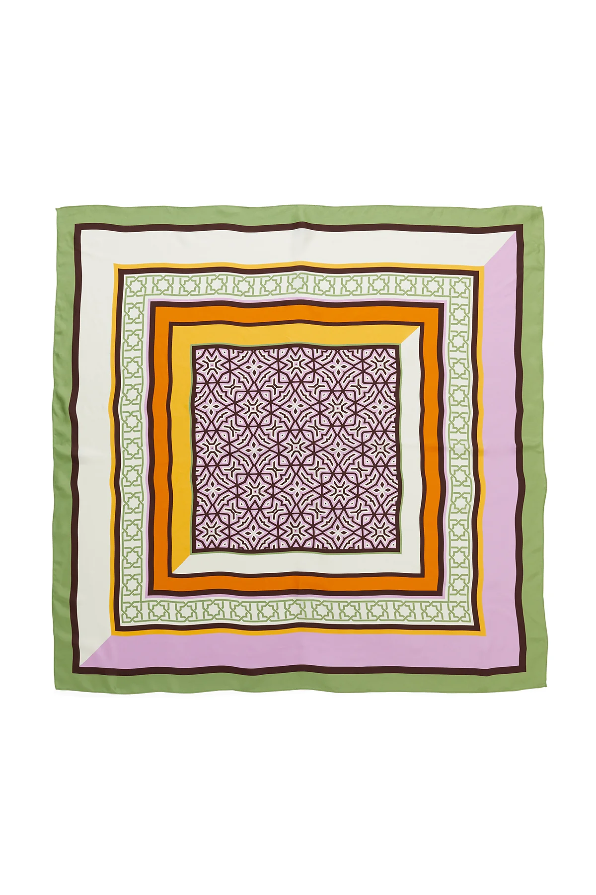 Nova Scarf - Lattice Print - Image 7