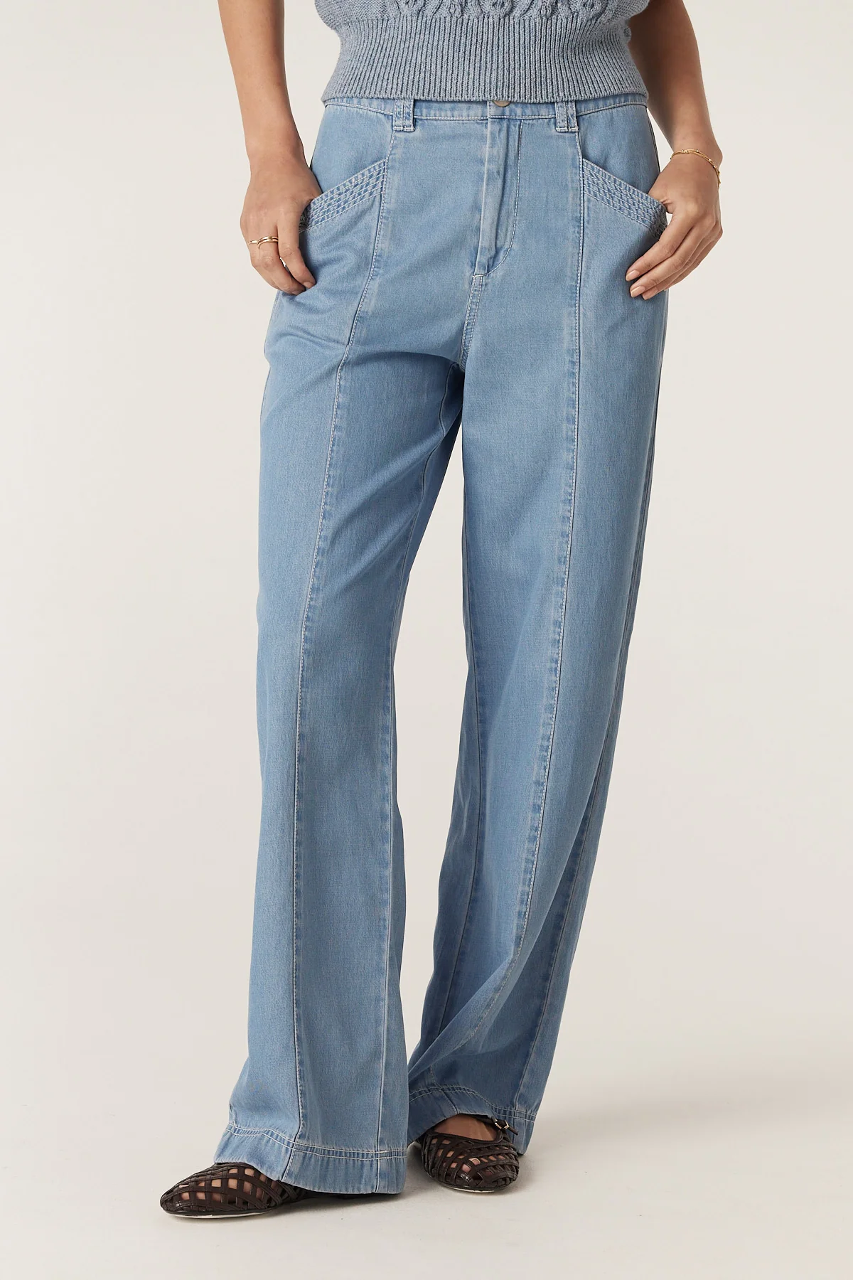 Pearce Pant - Blue - Image 7