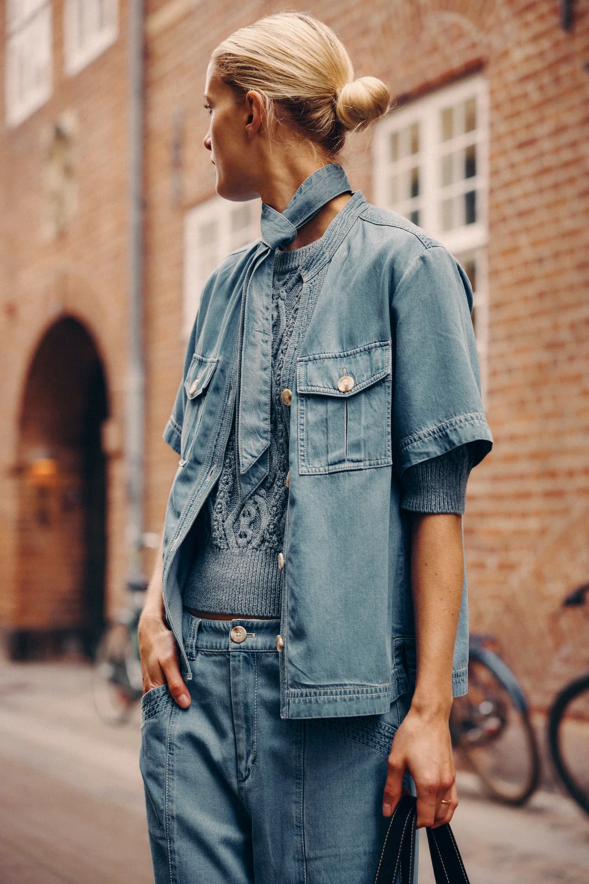 Pearce Top - Blue - Image 3
