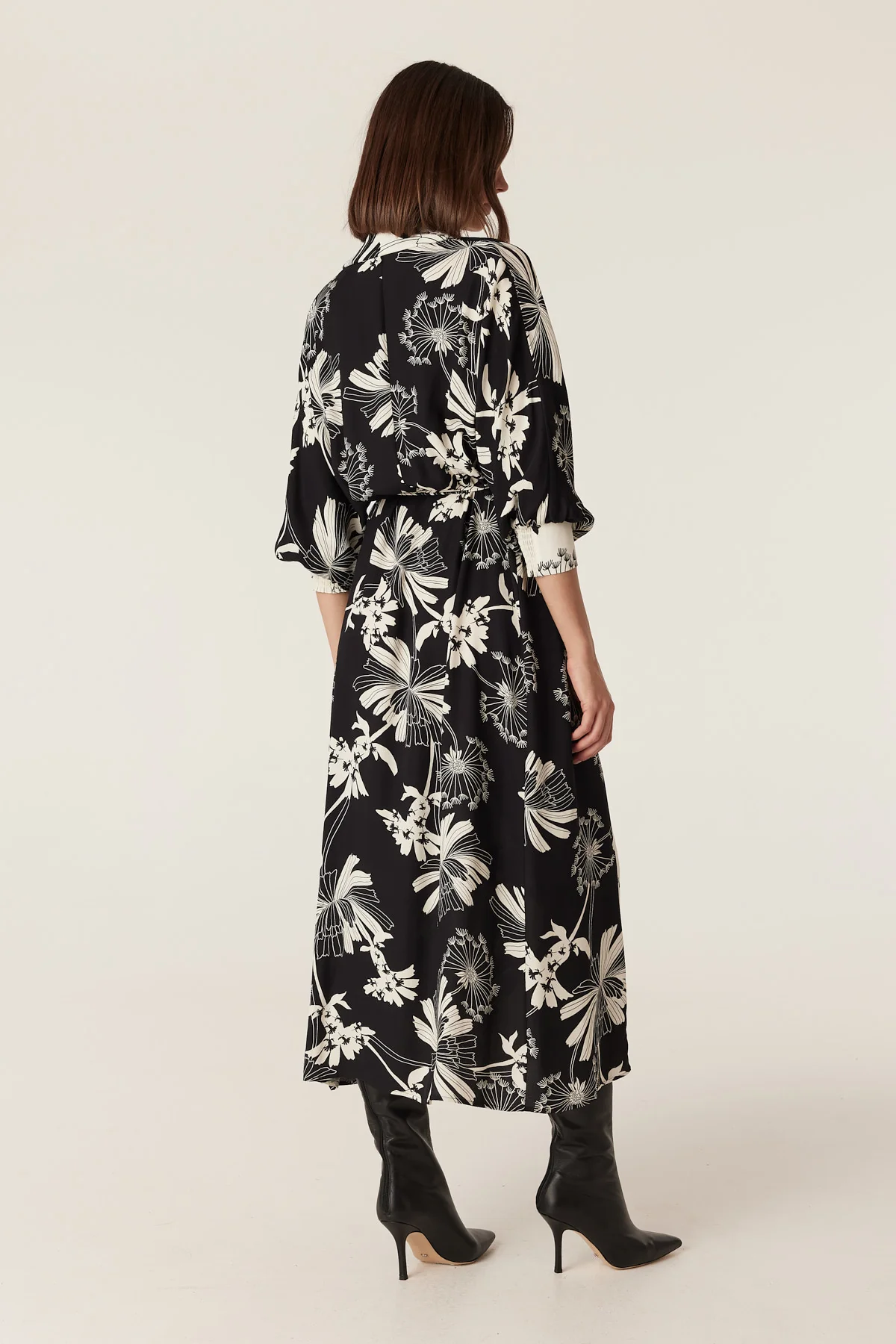 Rita Midi Dress - Deco Print - Image 6
