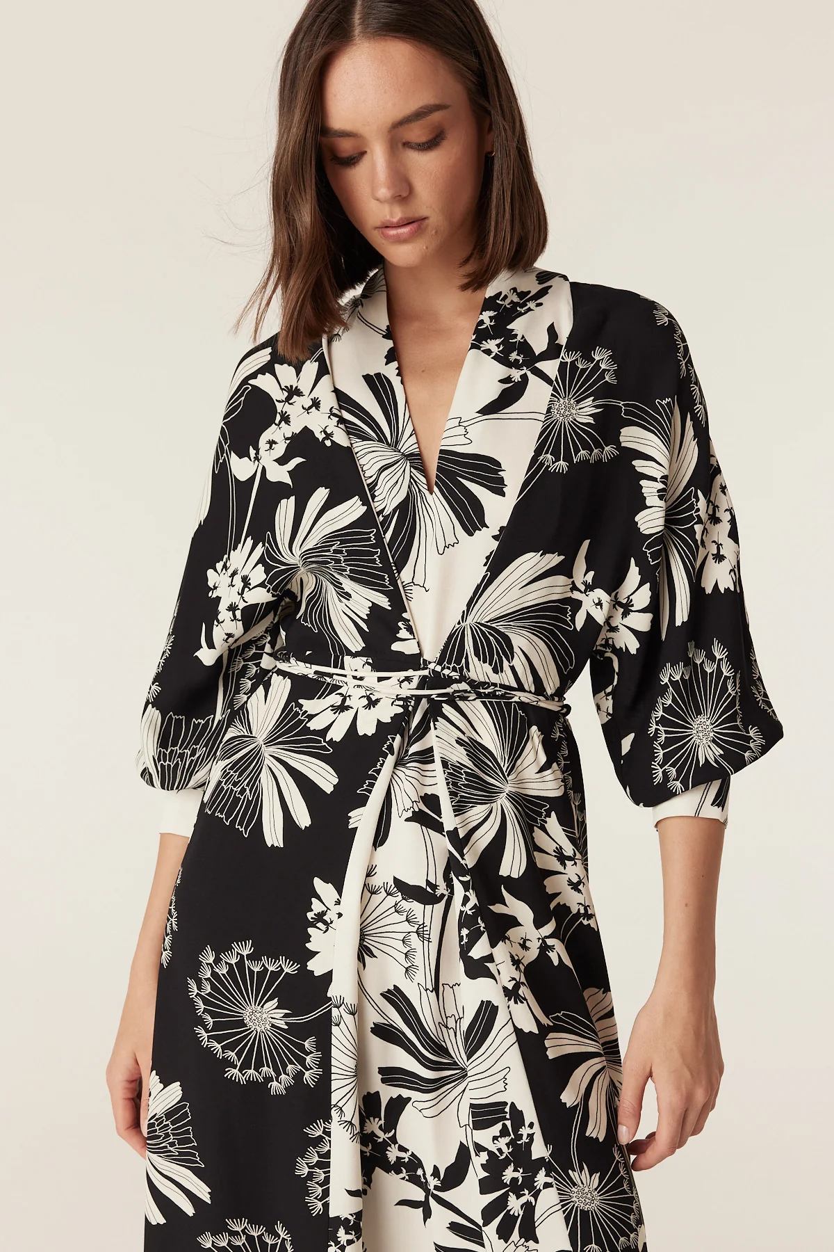 Rita Midi Dress - Deco Print - Image 8
