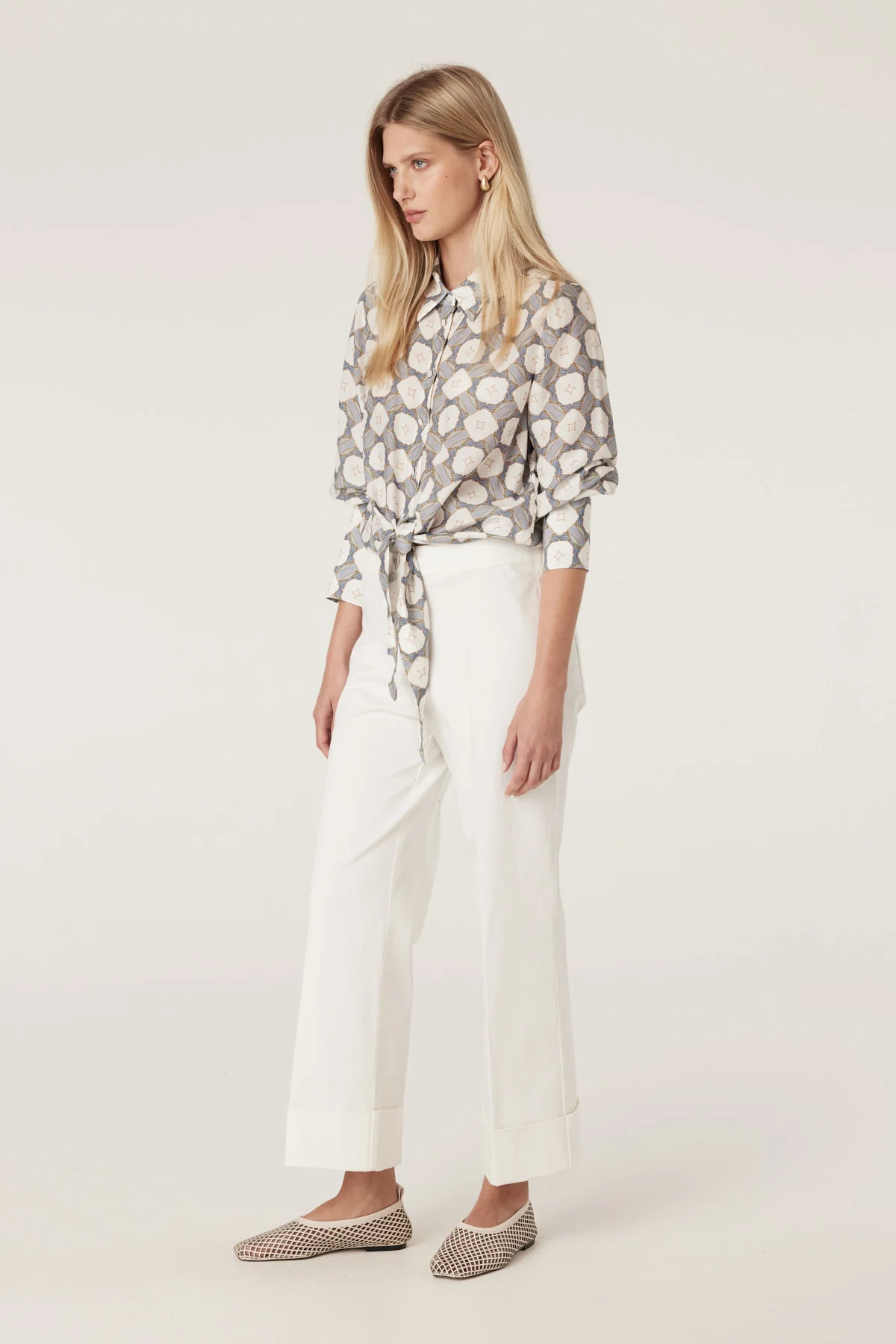 Sana Blouse - Tile Print - Image 5