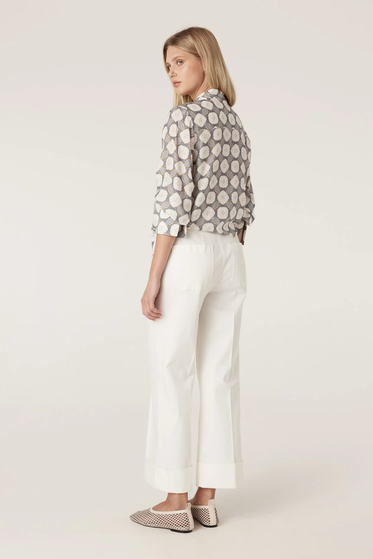 Sana Blouse - Tile Print - Image 6